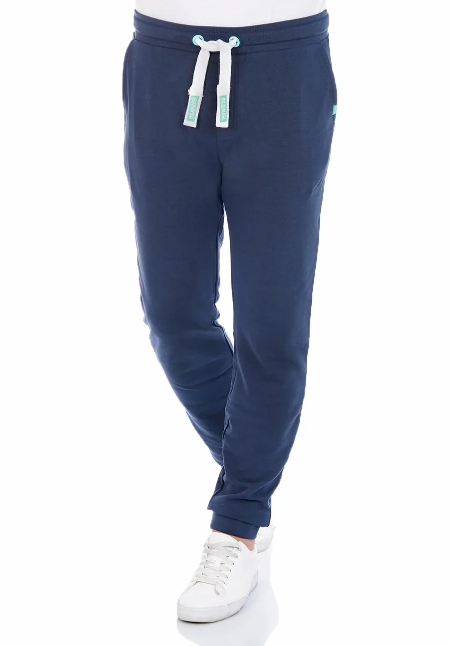 riverso Męskie spodnie do biegania RIVLino Regular Fit długie szare czarne S M L XL XXL
