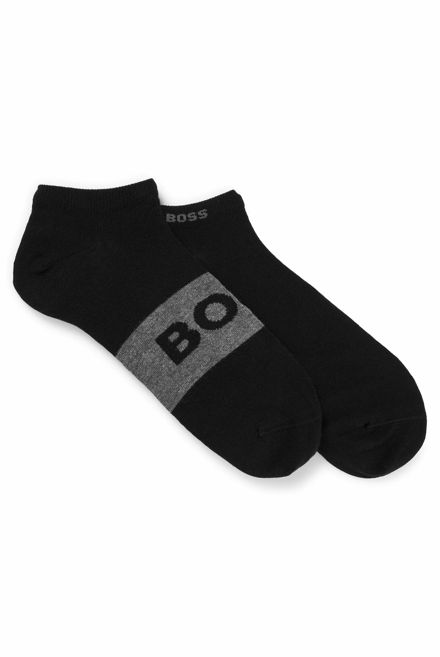 BOSS Skarpety męskie (2 sztuki), Czarny, 43-45 EU
