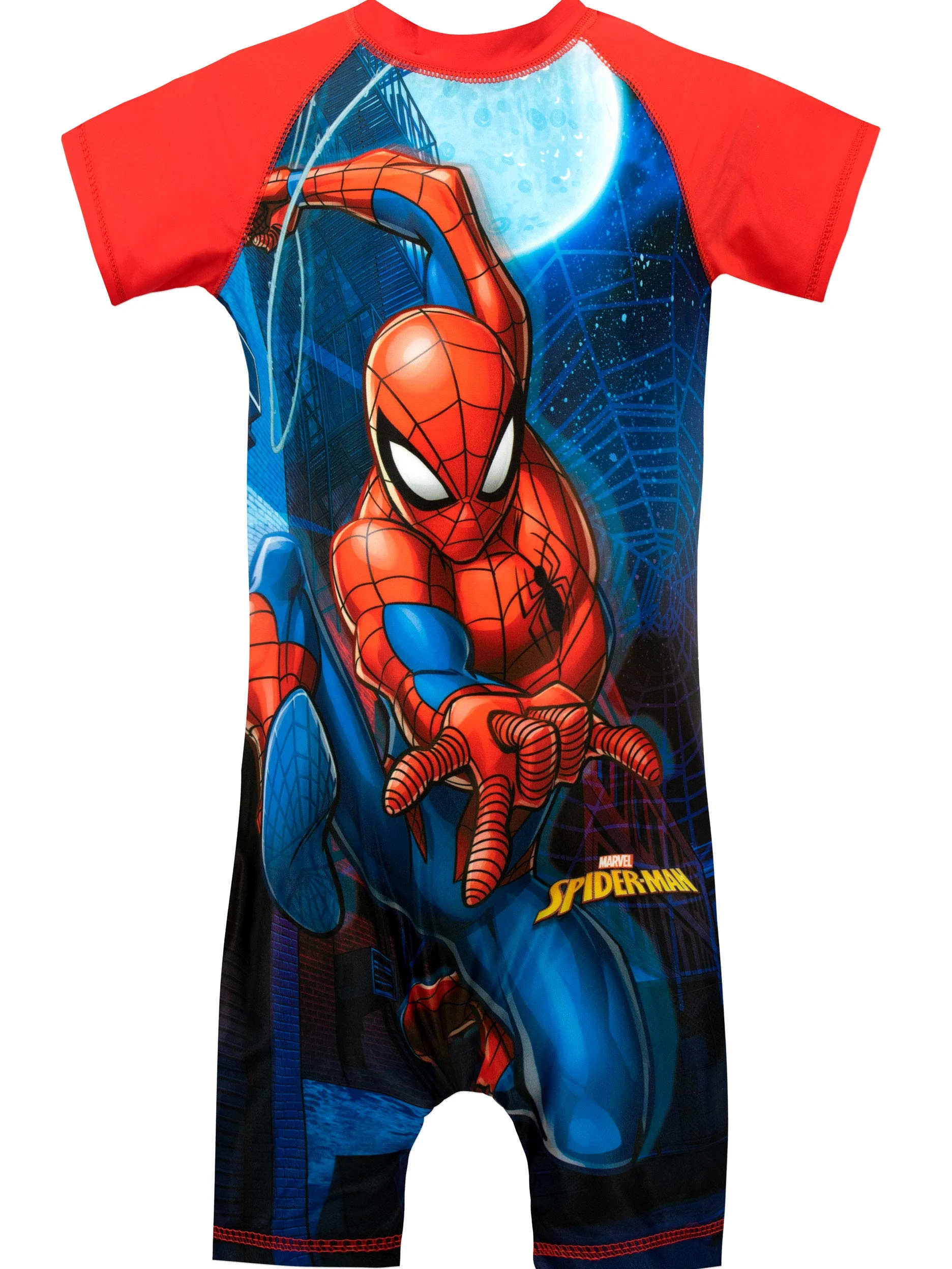Marvel Kostium kąpielowy dla chłopców Spiderman