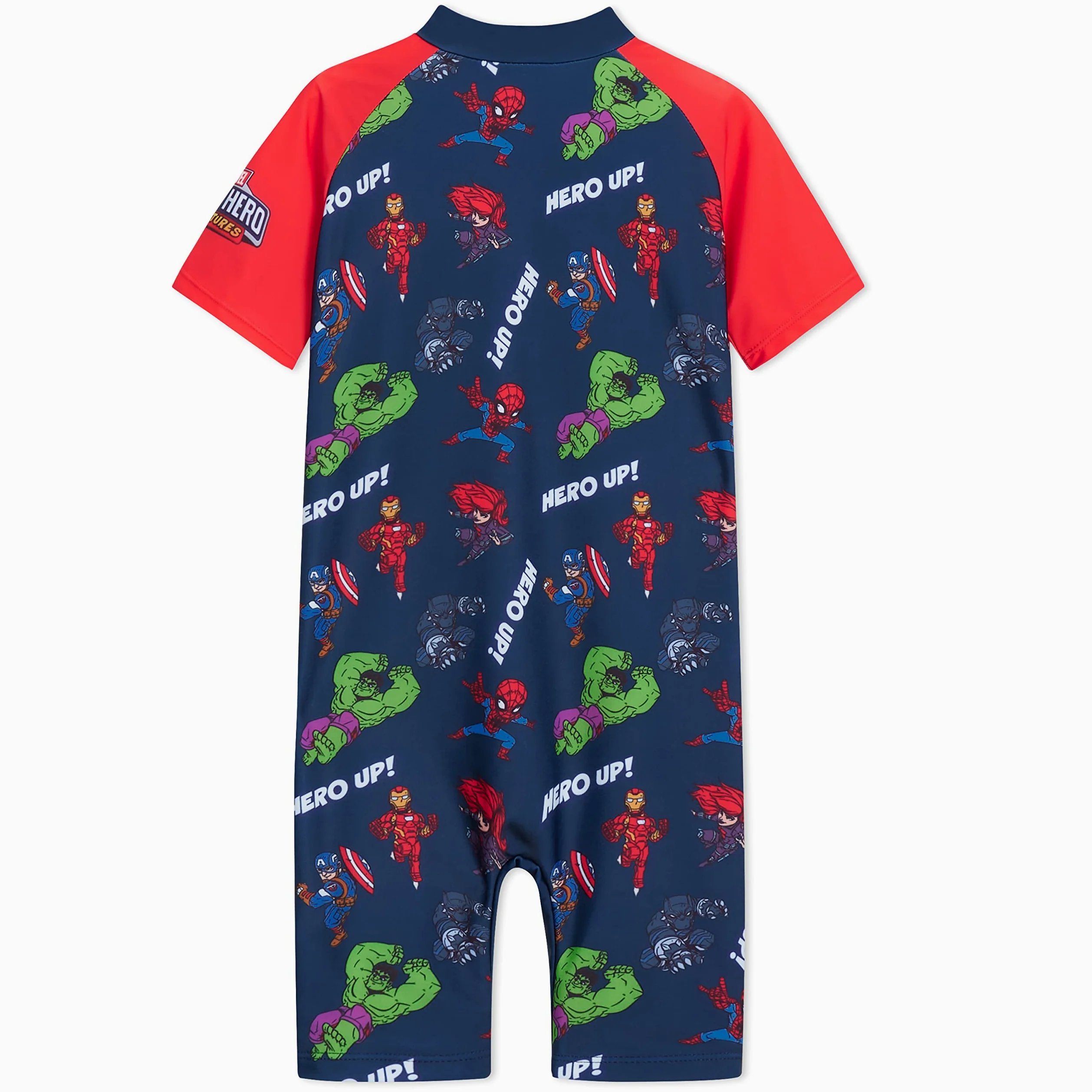 Marvel Kostium Kąpielowy dla Dzieci Lato Wakacje Niezbędniki dla Dzieci Hulk Spiderman Stroje Kąpielowe dla Dzieci 3-10 Lat Krótka Rękaw Pełne Ciało Strój Kąpielowy Stroje Plażowe