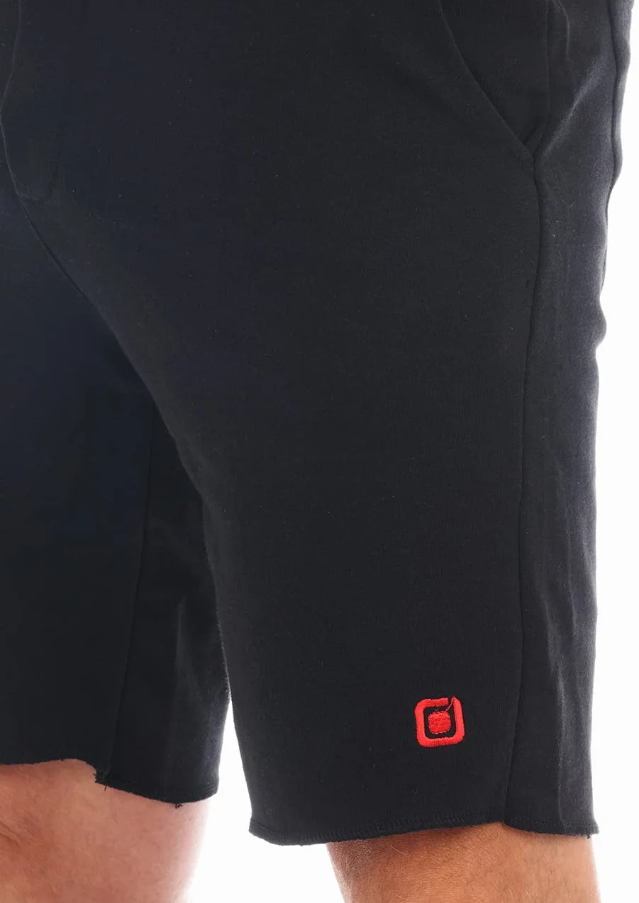 Riverso RIVMax Męskie spodenki dresowe bawełna bermudy sportowe szorty czarne czerwone niebieskie szare różowe zielone S M L XL 2XL 3XL 4XL 5XL