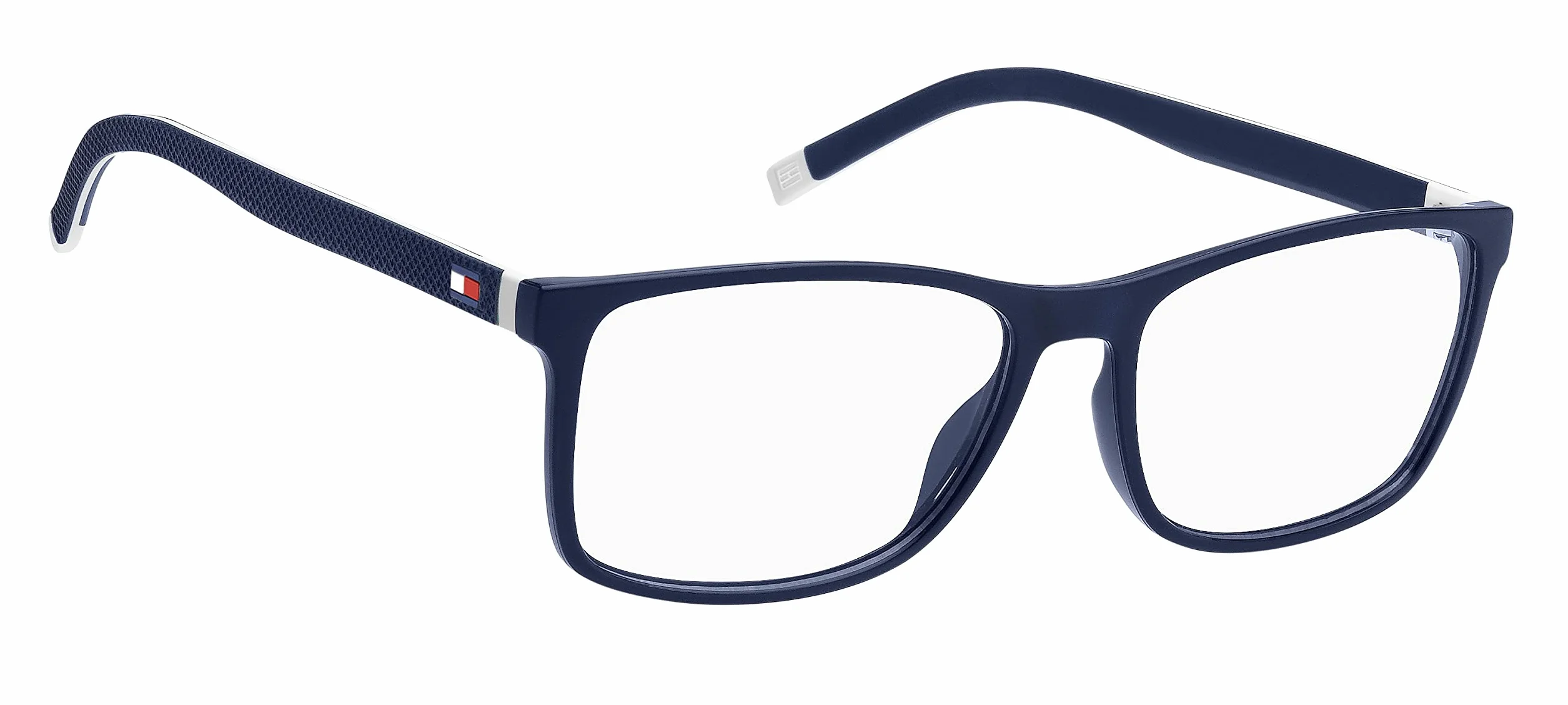 Tommy Hilfiger TH 1785 Okulary, Matte Blue White, 55 męskie, Matte Blue White, 55