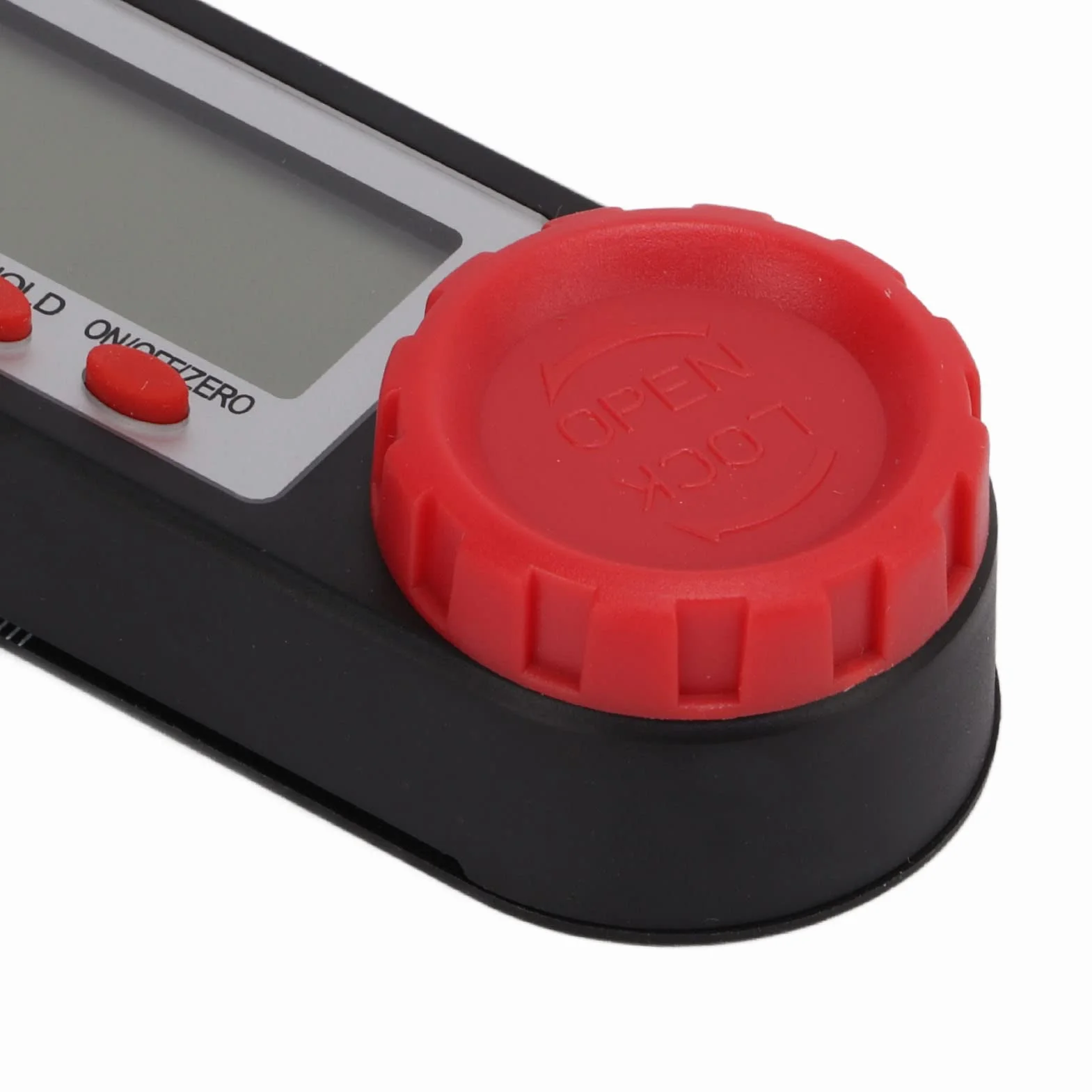 Finans Digital Angle Finder, Struktura Blokująca 360 Stopni, 4 w 1 Wielofunkcyjny Linijka Kątowa z LED HD, Kątownik Cyfrowy Wyszukiwarka Kąta dla Domu na Zewnątrz, Poziom