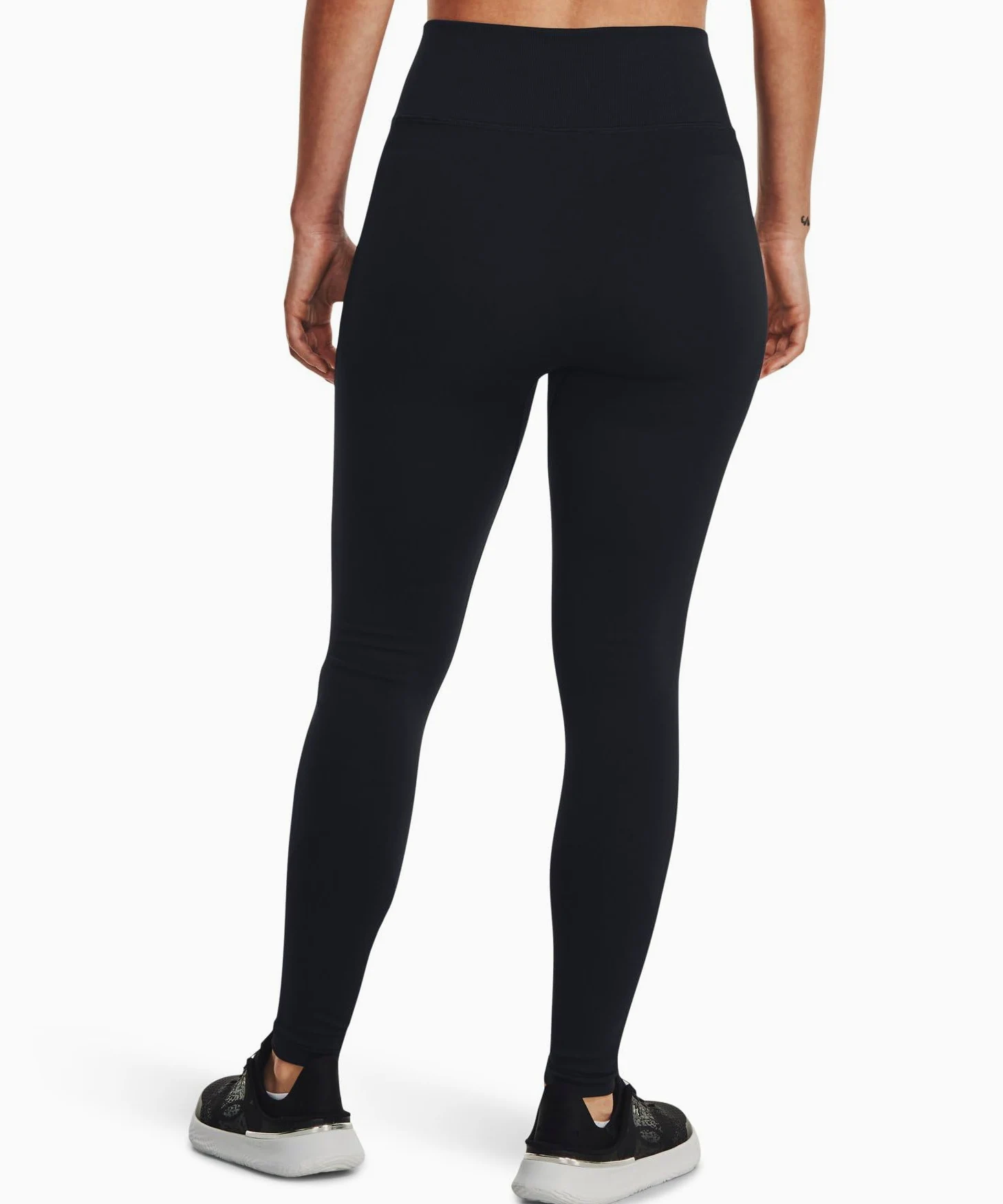 Legginsy treningowe Under Armour Train czarne gładkie