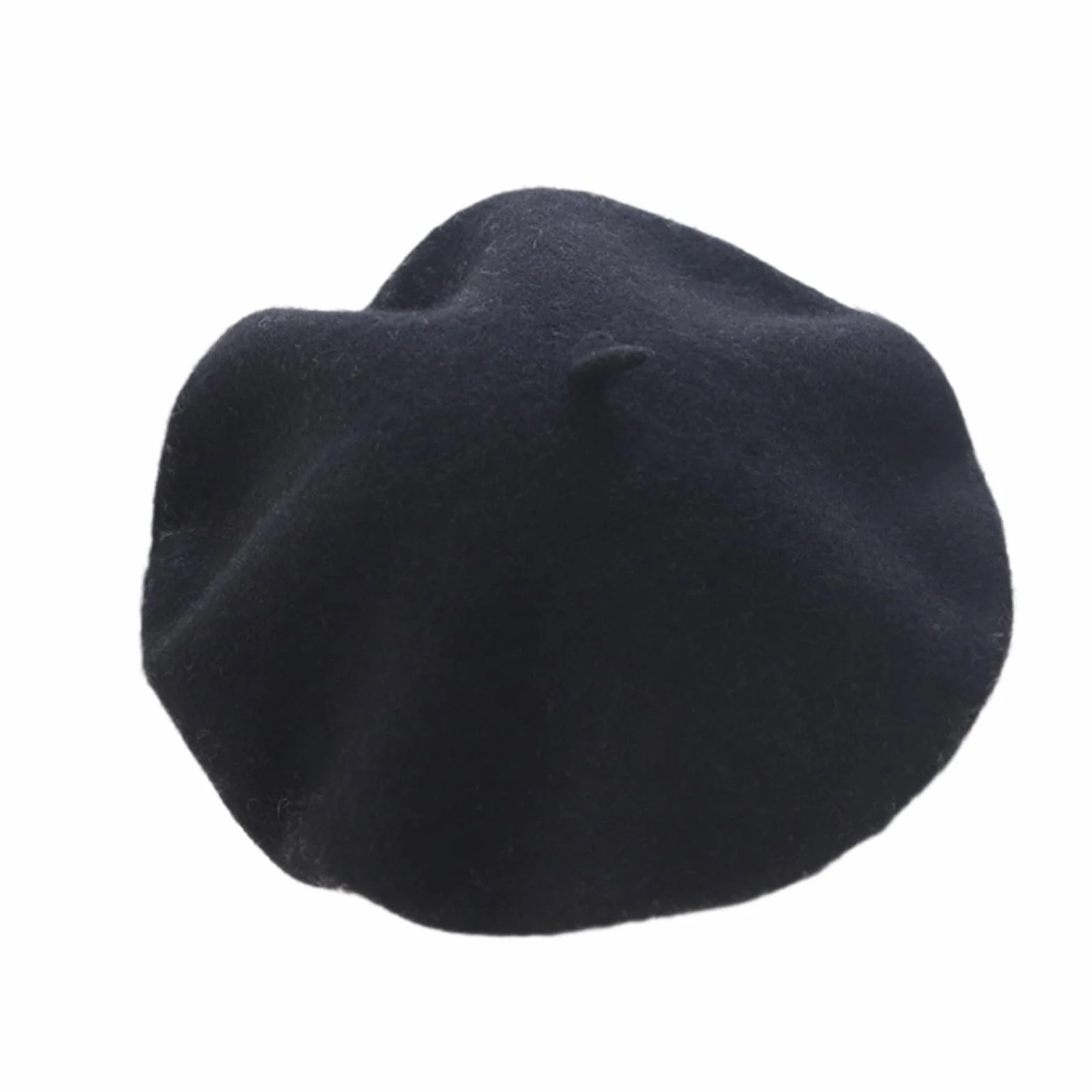 Wełniany beret damski czapka beanie francuski