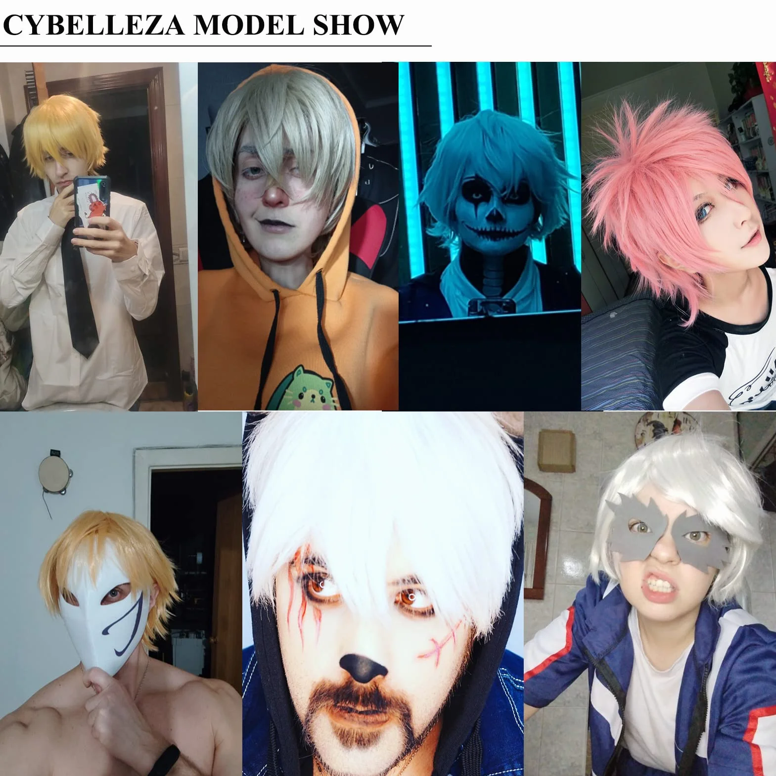 Krótka peruka z syntetycznymi włosami blond, kręcone, proste, warstwowe, puszyste, syntetyczne peruki na imprezę, peruki z czepkiem, blond