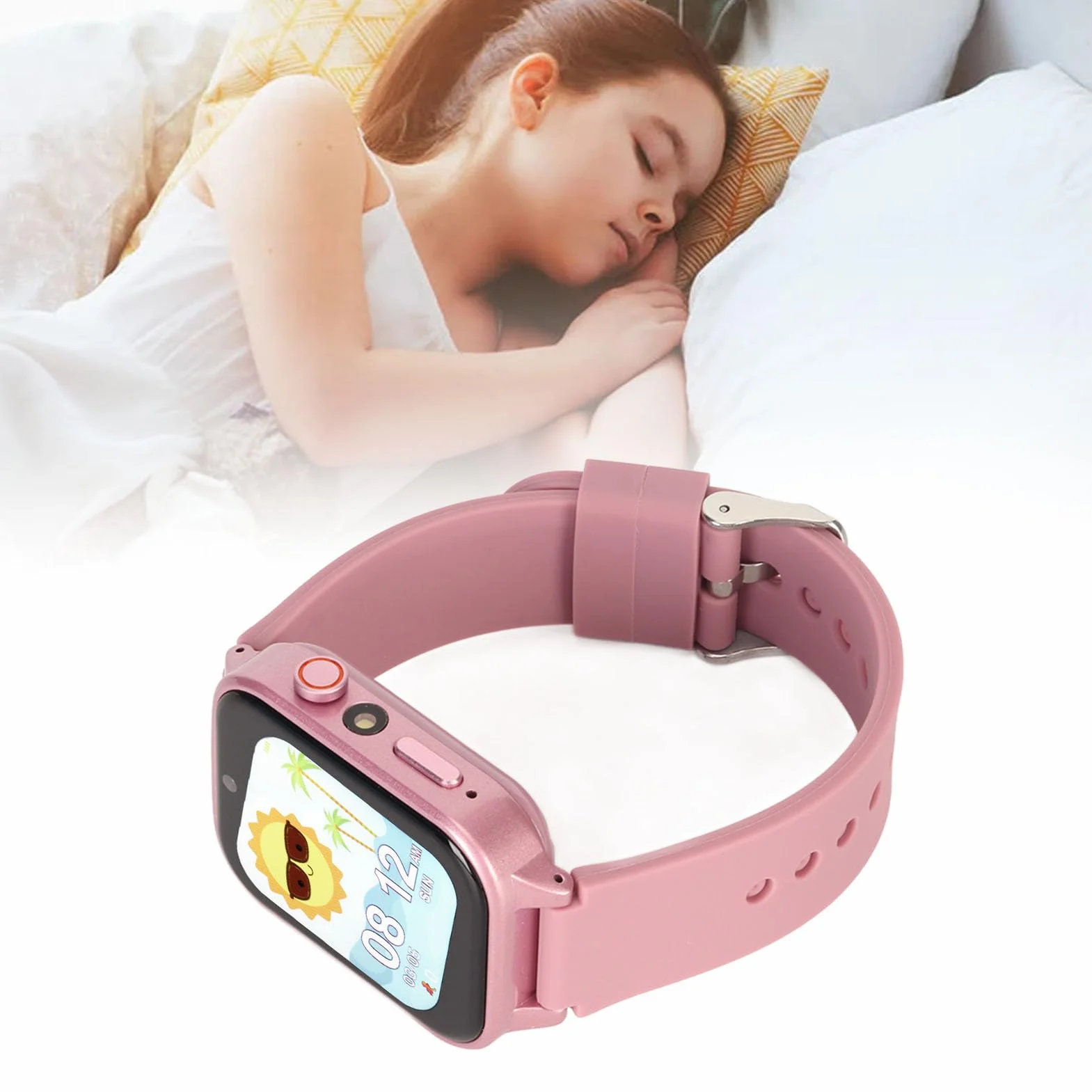 Inteligentny zegarek HD Smart Watch dla dzieci 4-12 lat z grami MP3 budzikiem krokomierzem