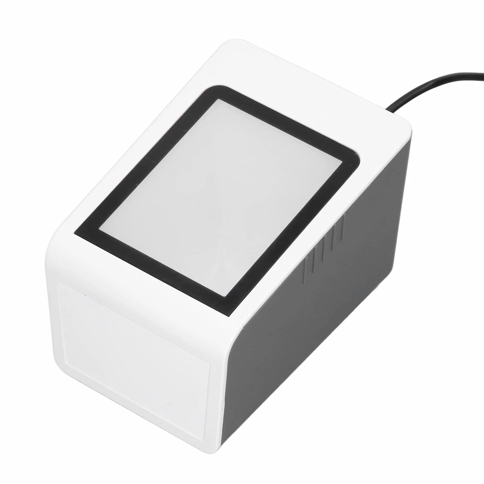 Biurkowy Skaner Kodów Kreskowych Głosowy Czytnik Kodów QR Skaner Kodów Kreskowych Monity Automatyczna Identyfikacja Zestaw Głośnomówiący USB Przewodowy Czytnik Kodów QR na PC