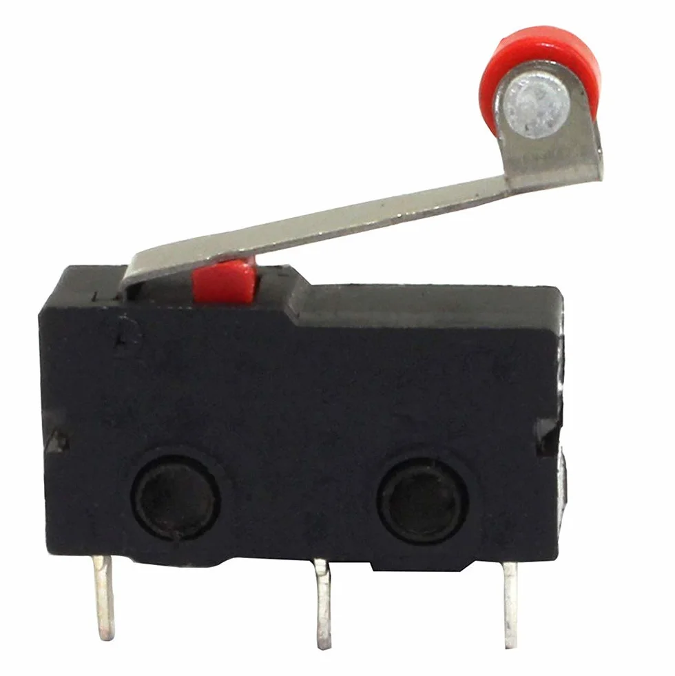 20 sztuk 3-pinowych przełączników dźwigniowych AC 5 A 125 V 250 V SPDT 1NO 1NC Momentary PCB Terminals Close/Open Switch