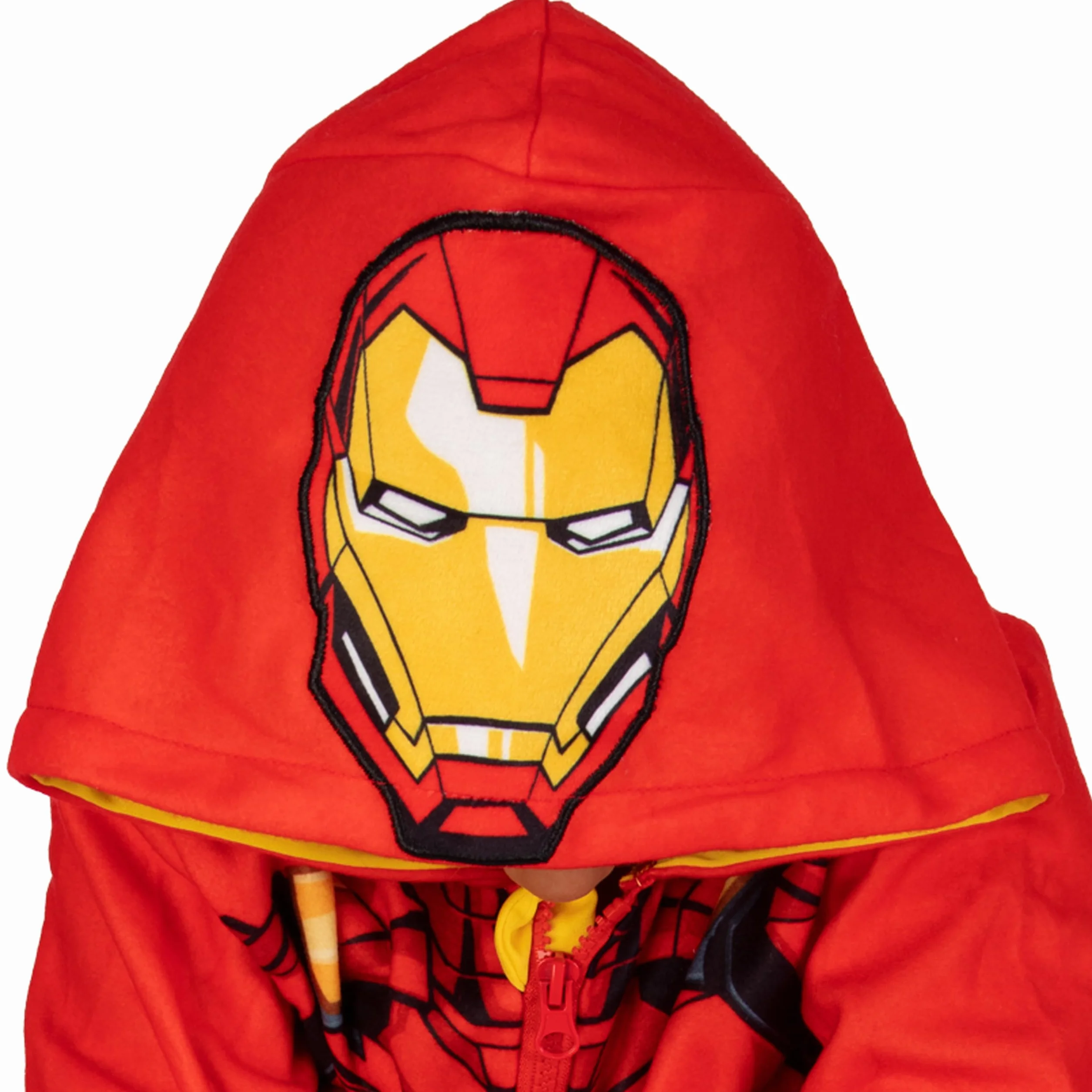 Marvel Onesie | Piżama Iron Man | Onesie Dla Chłopców | Onesie Dla Dzieci | Polarowa Onesie Dla Chłopców