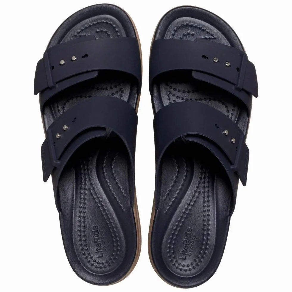 Crocs Brooklyn Buckle Low Wedge Sandał na koturnie
