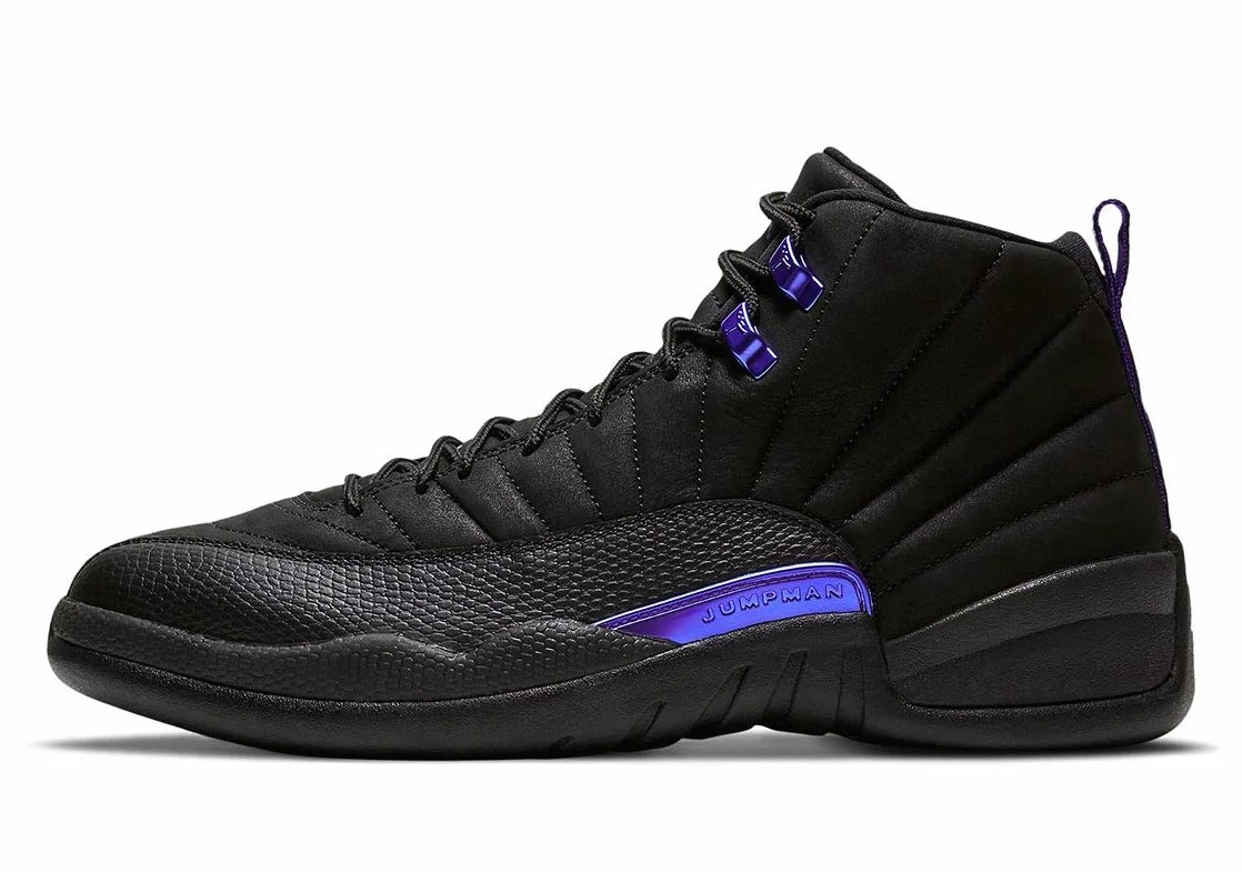 Jordan Męskie Air 12 Retro Dark Concord - Czarny/Czarny-Ciemny Concord Ct8013 005 - Rozmiar