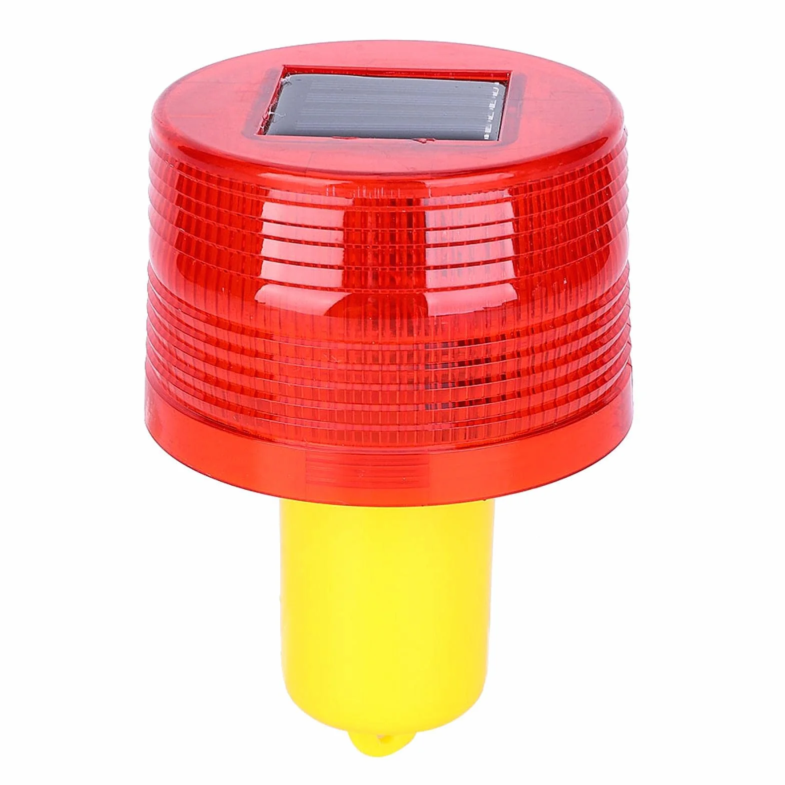 Solarna lampa ostrzegawcza LED, 1 szt. 300A plastikowa super jasna słoneczna dioda stroboskopowa ostrzegawcza lampa błyskowa lampa alarmowa do tralek drogowych łódź drogowa czerwone światło