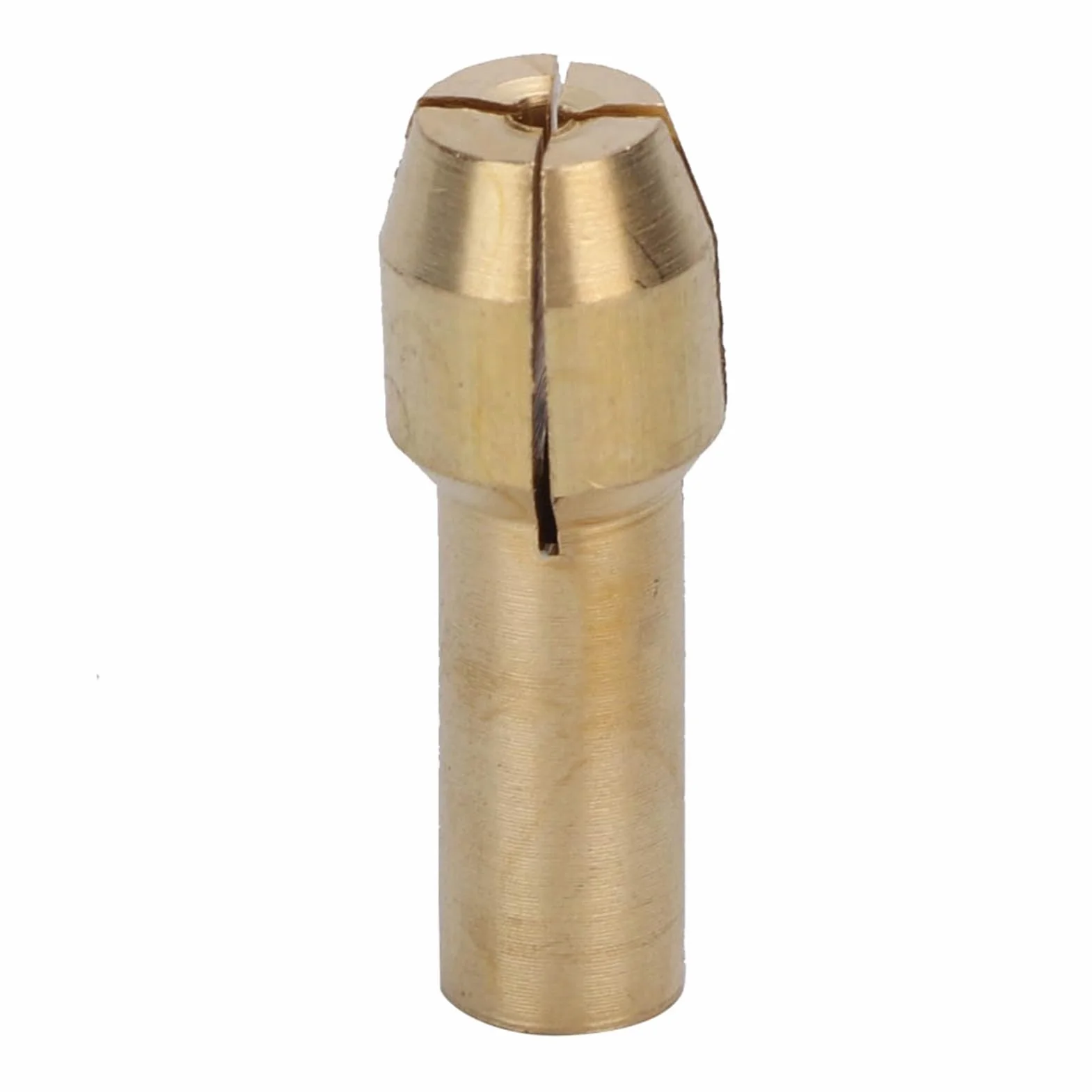 Generic Wysokiej Jakości Zestaw Tulei Zaciskowych wierteł z Mosiądzu Precyzyjny Zacisk do Narzędzia Obrotowego 10 szt. 0,5-3,2 Mm dla Rzemieślników (Średnica ogona 4,3 mm)