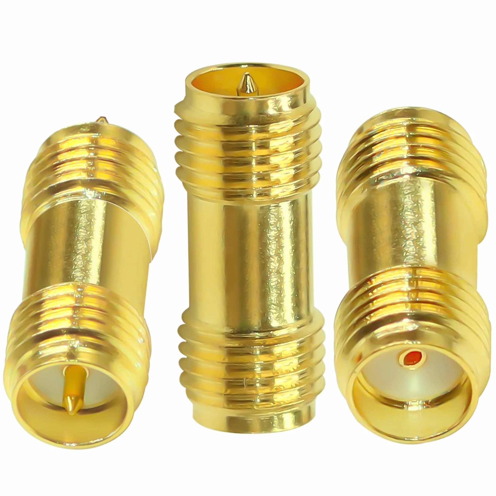 TUOLNK SMA Koppler Barrel Adapter RP SMA Buchse RF Connector Kit Converter dla Antennenradio 3-pak