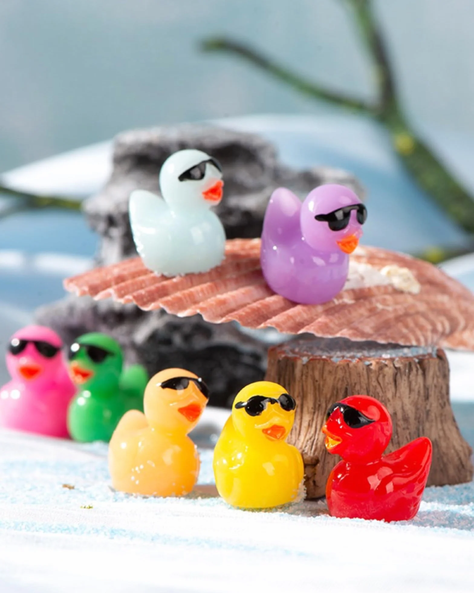 Zawieszki z motywem kaczki, kawaii, DIY, zawieszki do butów, 14 szt., 3D, kaczka, zwierzę, chodaki na przyjęcia urodzinowe, Jeden rozmiar, Tworzywo sztuczne, Bez kamieni szlachetnych