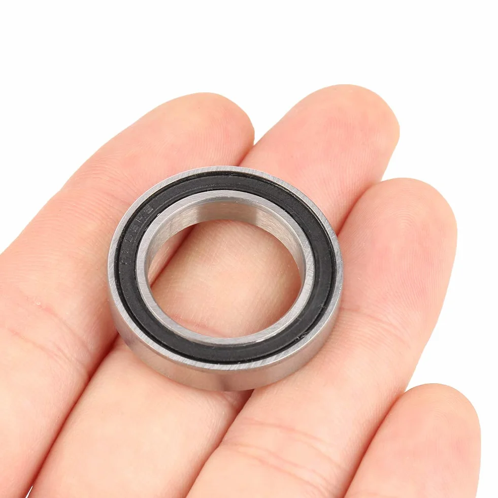 10 sztuk łożysko kulkowe z głębokim rowkiem 6803-2RS podwójne uszczelnione gumowe sztywne łożyska kulkowe 17 x 26 x 5 mm / 0,67 x 1,02 x 0,2 cala