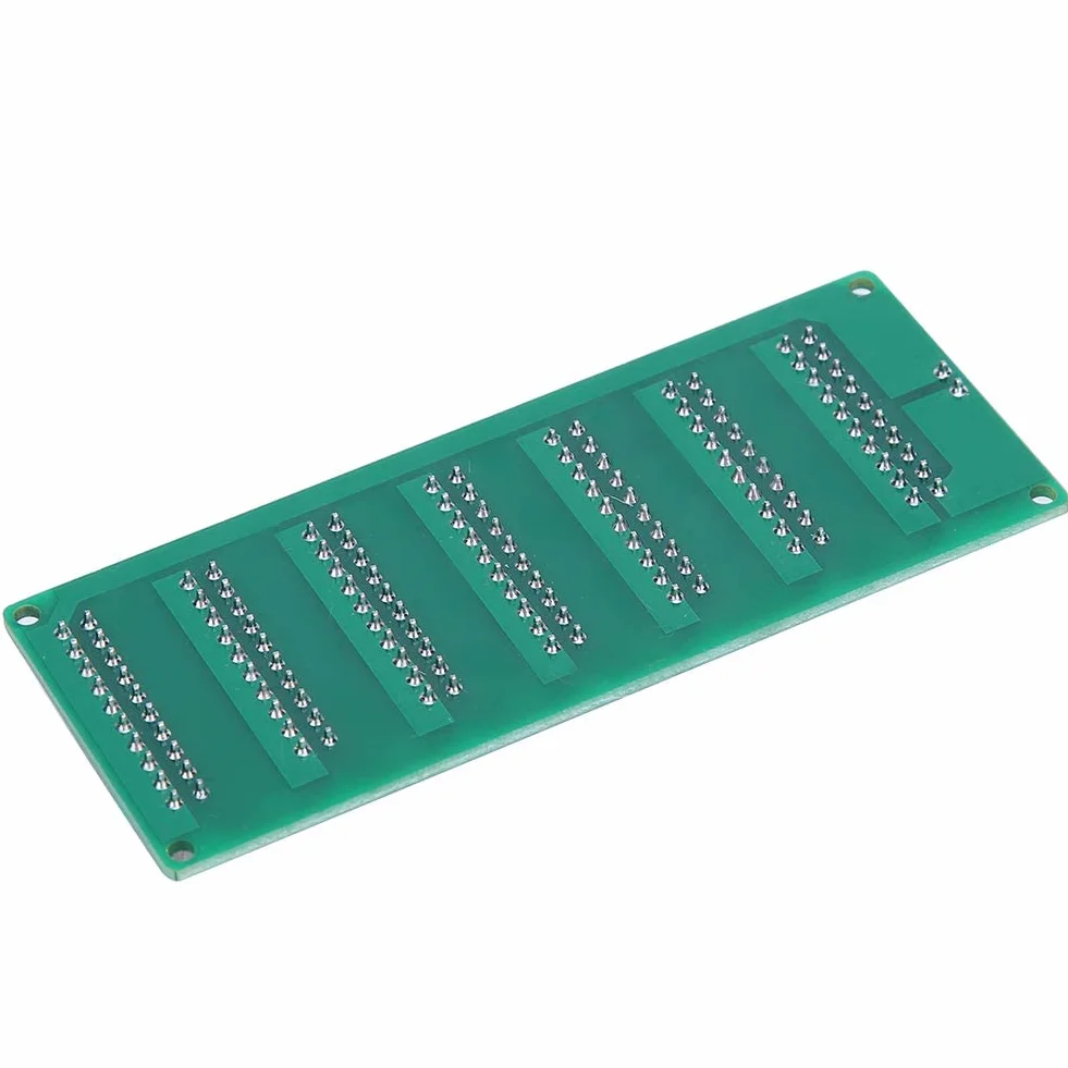 Rezystor programowalna płytka rezystora 0.1R - 9999999R 8 Sekcja 0.1R Precyzyjny element elektroniczny mały rozmiar do eksperymentów edukacyjnych projektowanie