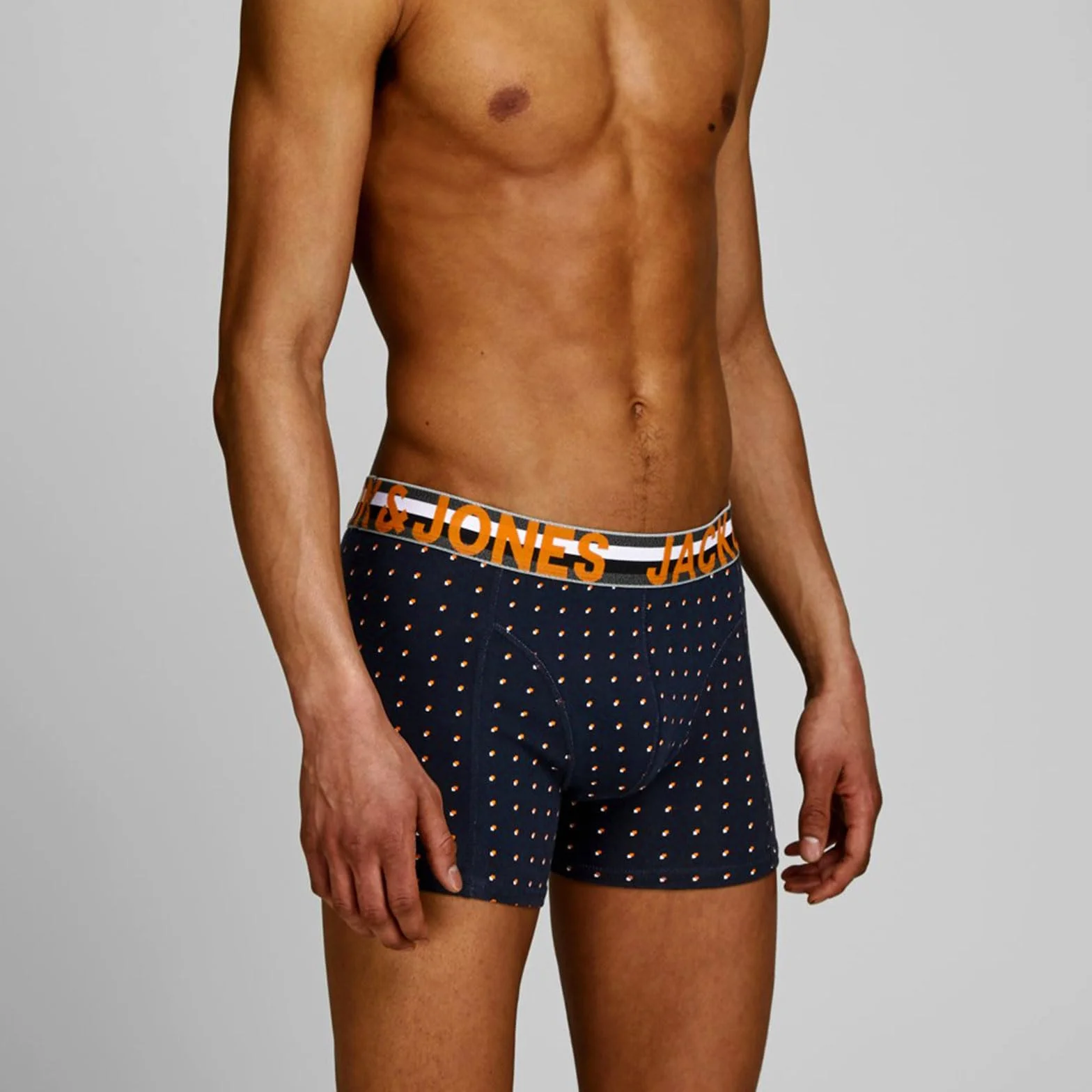 JACK & JONES Jachenrik Trunks 3 Pack Bokserki Mężczyźni