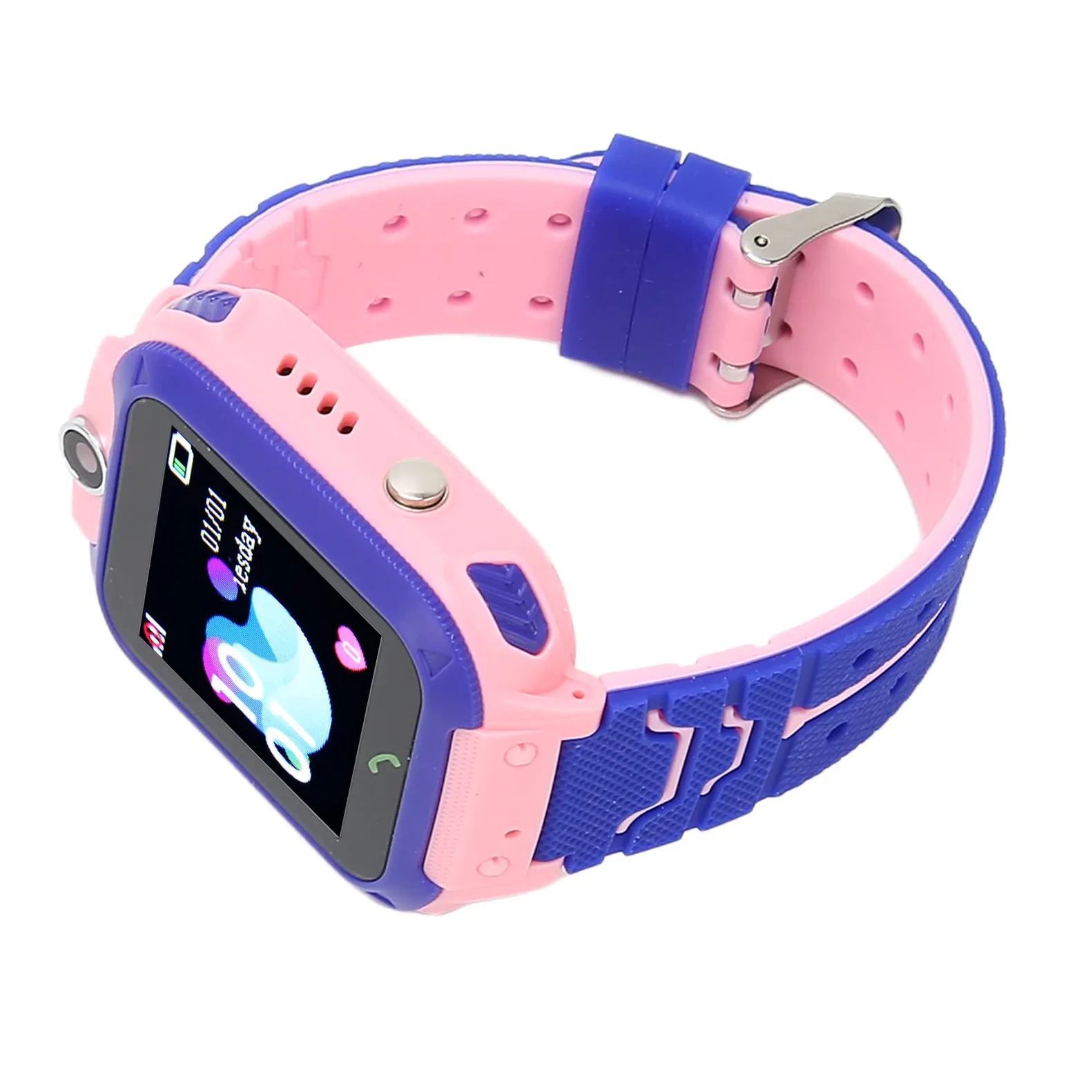 Smartwatch dla Dzieci z Telefonem Komórkowym 2-kierunkowa Kamera Odtwarzacz Muzyki SOS