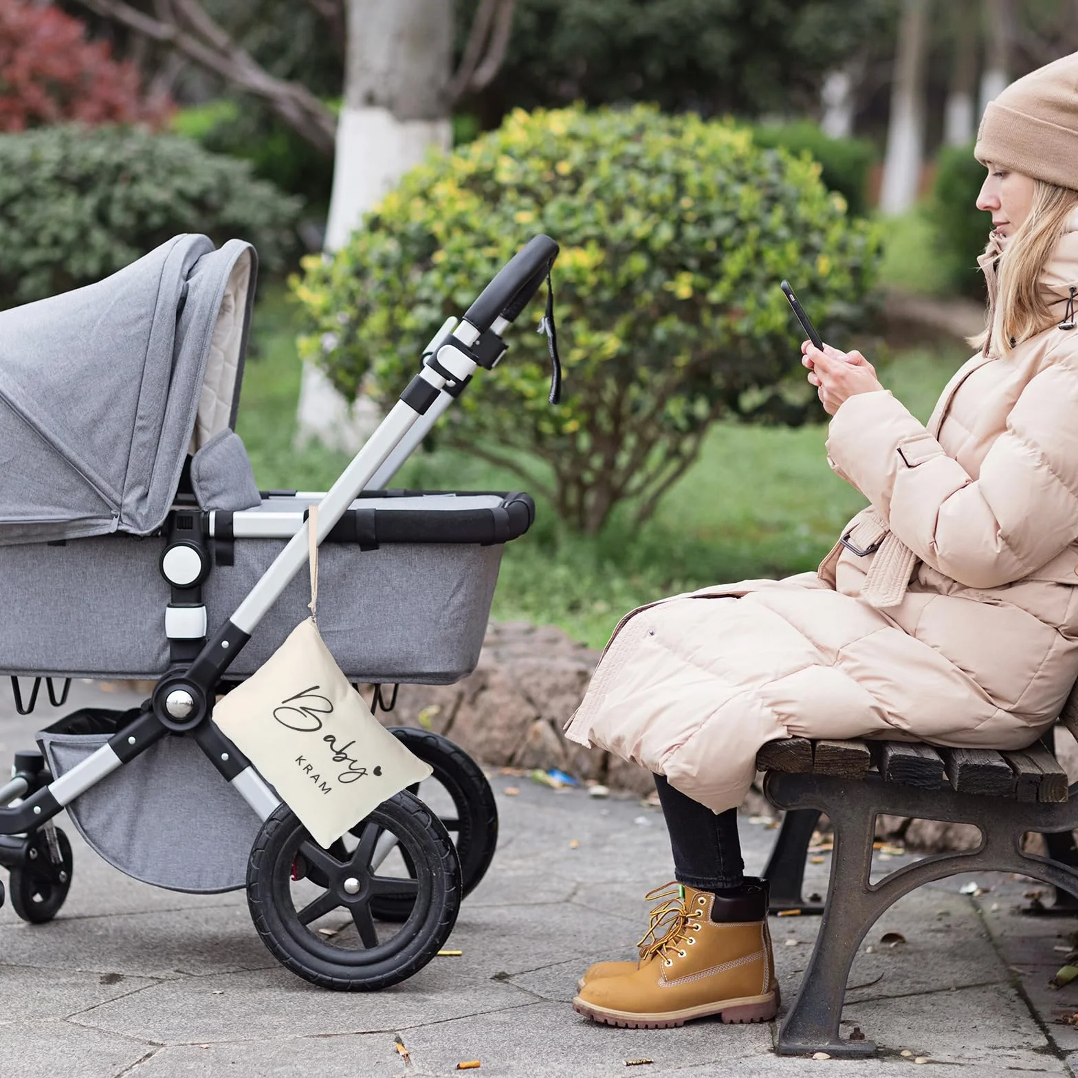 Bewudy 2 sztuki kosmetyczki, dla mamy, dziecka, prezent dla przyszłych matek, z zamkiem błyskawicznym, dla matki, na baby shower, prezent dla kobiet w ciąży