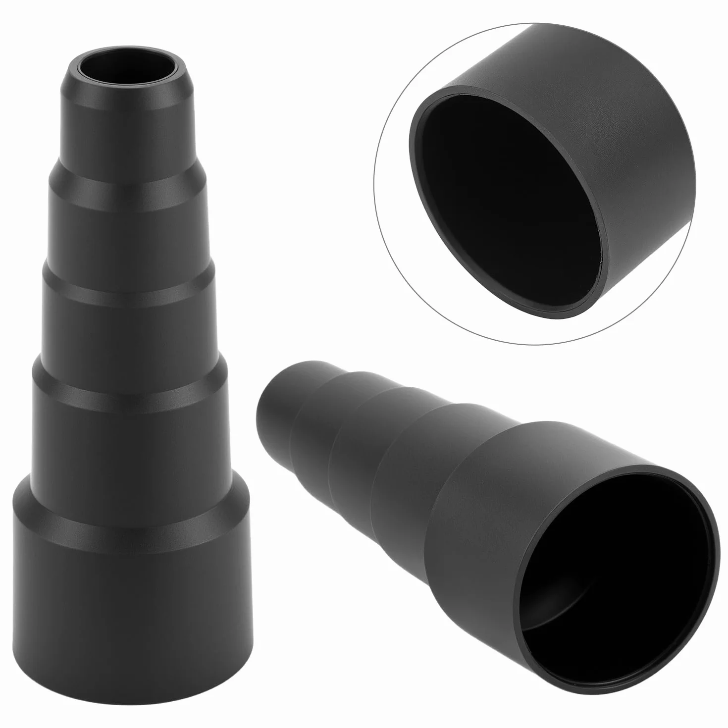 QWORK 2 adaptery do odkurzacza, uniwersalny adapter węża 23 mm, 30 mm, 34 mm, 42 mm, 50 mm