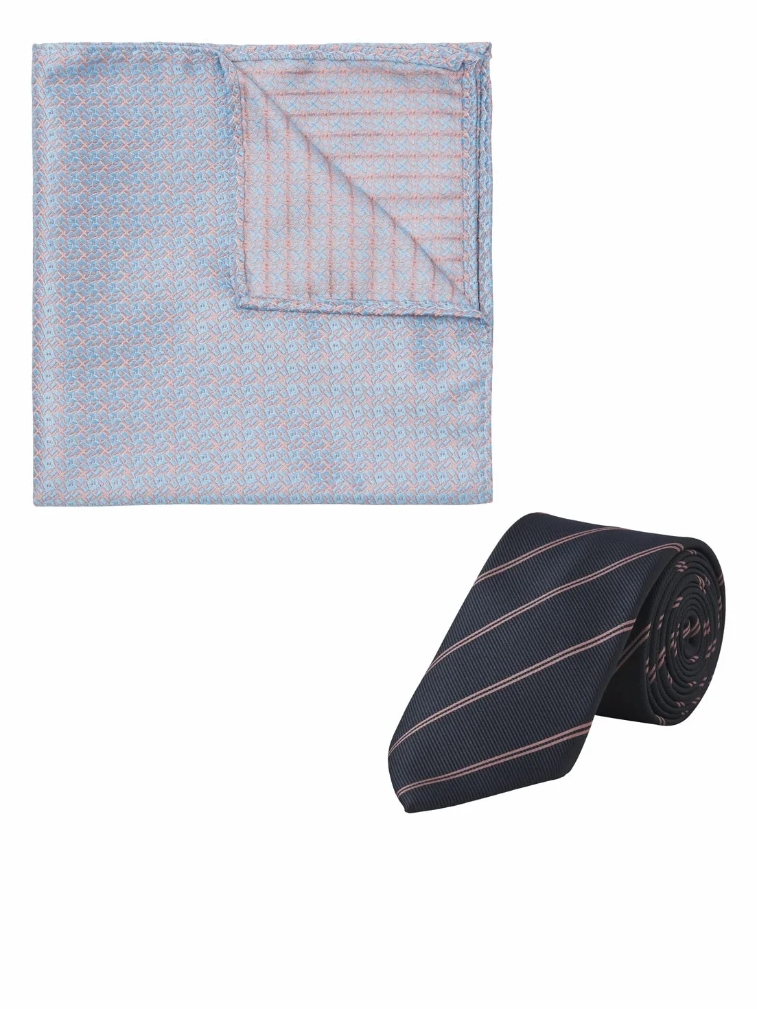 JACK & JONES Zestaw składający się z krawata i muszki Mężczyźni Jacsummer Tie Giftbox