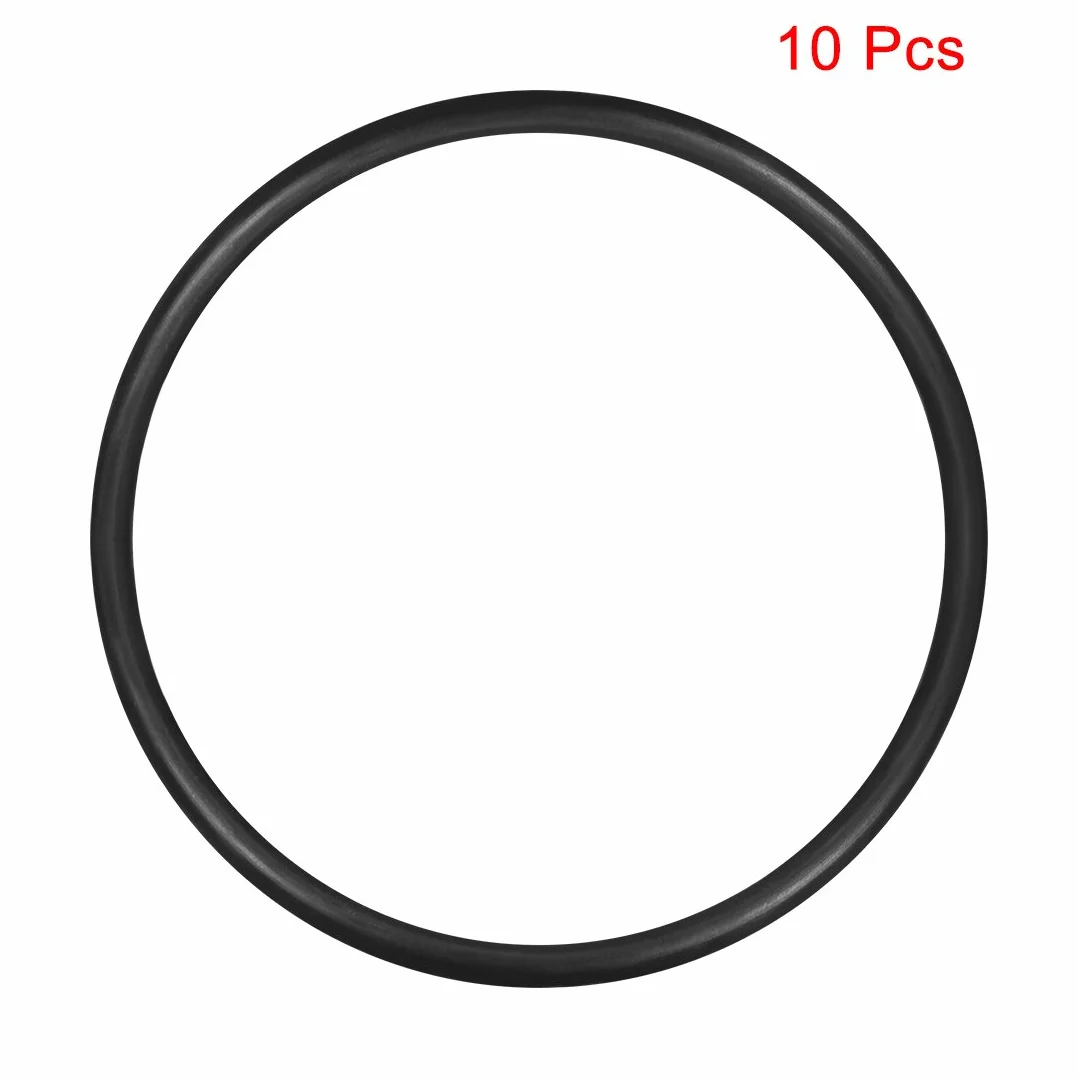 sourcing map 10 szt. o-ringów kauczukowych nitrylowych 34 mm x 38 mm x 2 mm pierścienie uszczelniające gumowa uszczelka DE