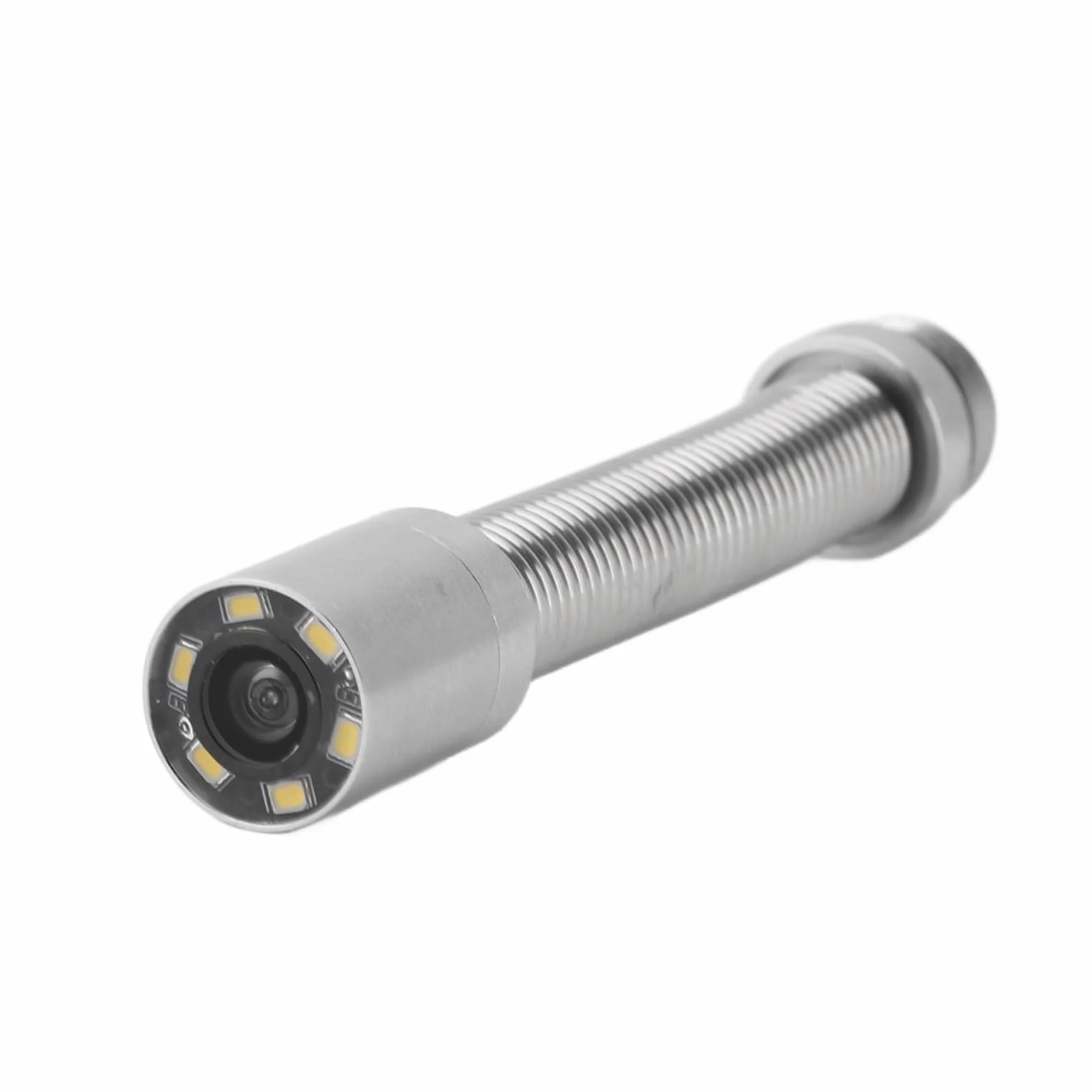 Haofy Głowica Kamery Kanalizacyjnej, Sonda Inspekcyjna HD ze Stali Nierdzewnej o średnicy 17 Mm z 6 Diodami LED Kąt Widzenia 140 Stopni Stopień Wodoodporności IP68 do Konserwacji Rur Spustowych