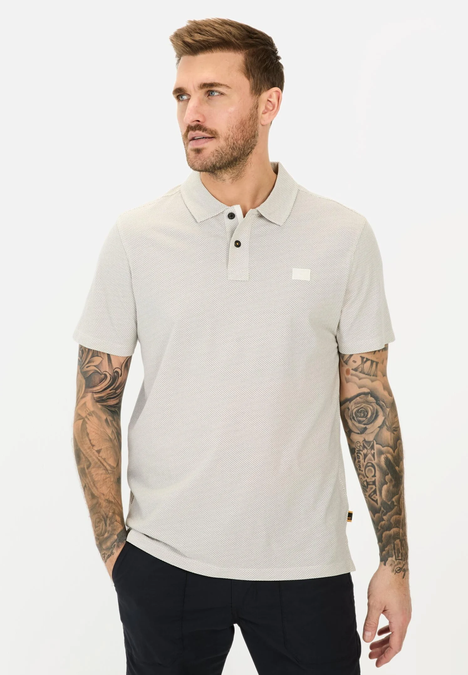 camel active Męska koszulka polo, beżowy, L