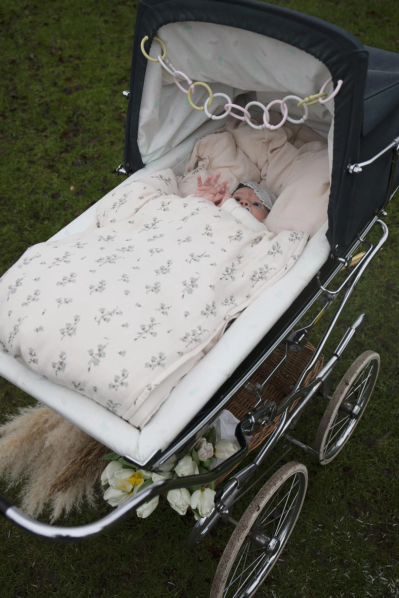 BIBS ZAWIESZKI, 12 szt., Bez BPA, Bezpieczeństwo w kontakcie z żywnością, Jeden rozmiar, Cloud/Baby Blue/Petrol