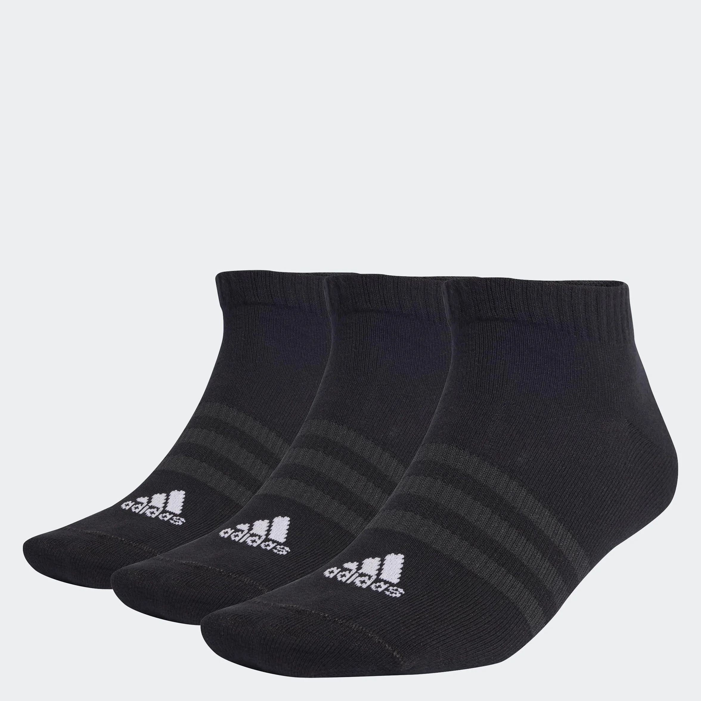 adidas Uniseks Skarpeti do kostek, Black/White, S
