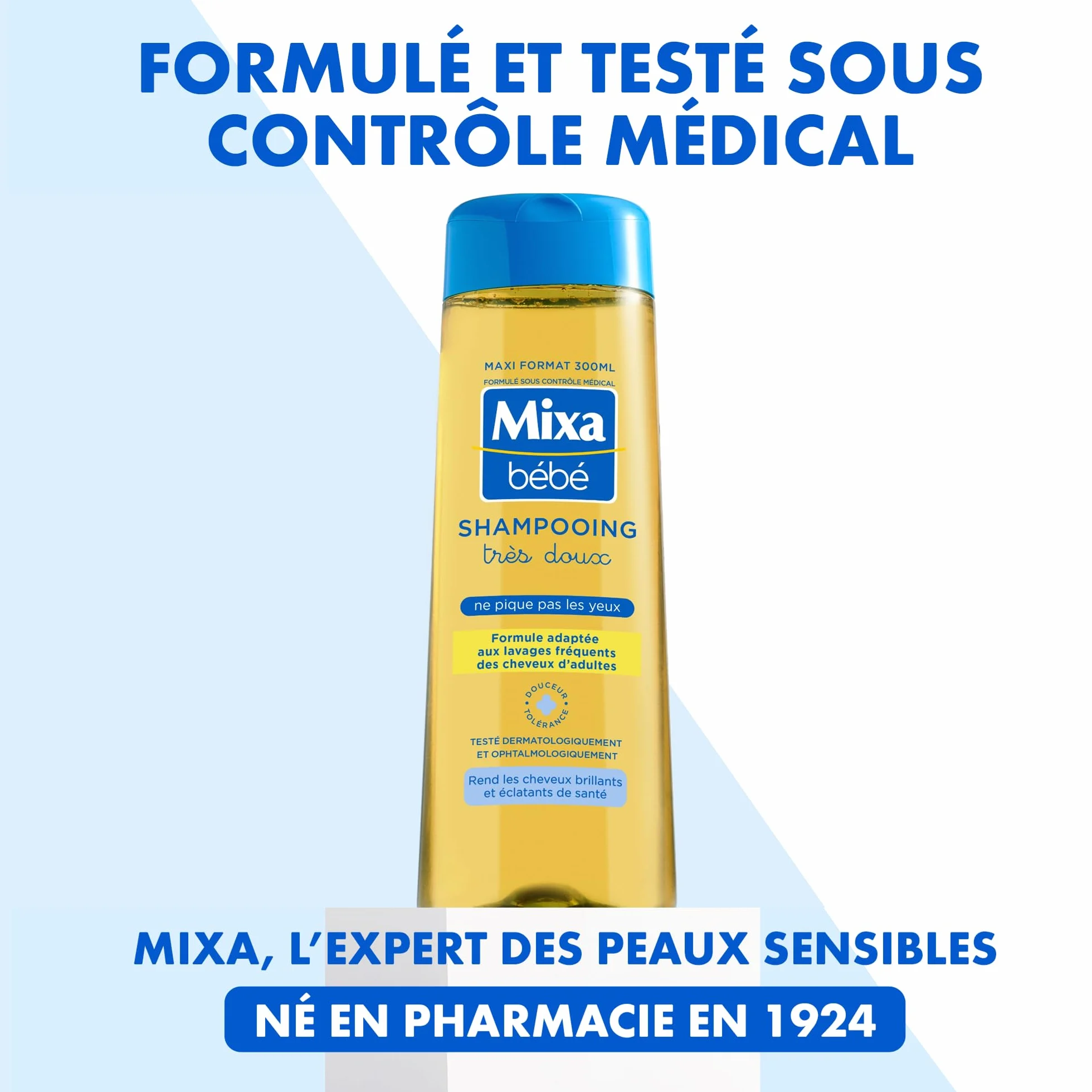 Mixa Bardzo delikatny szampon dla niemowląt 300ml