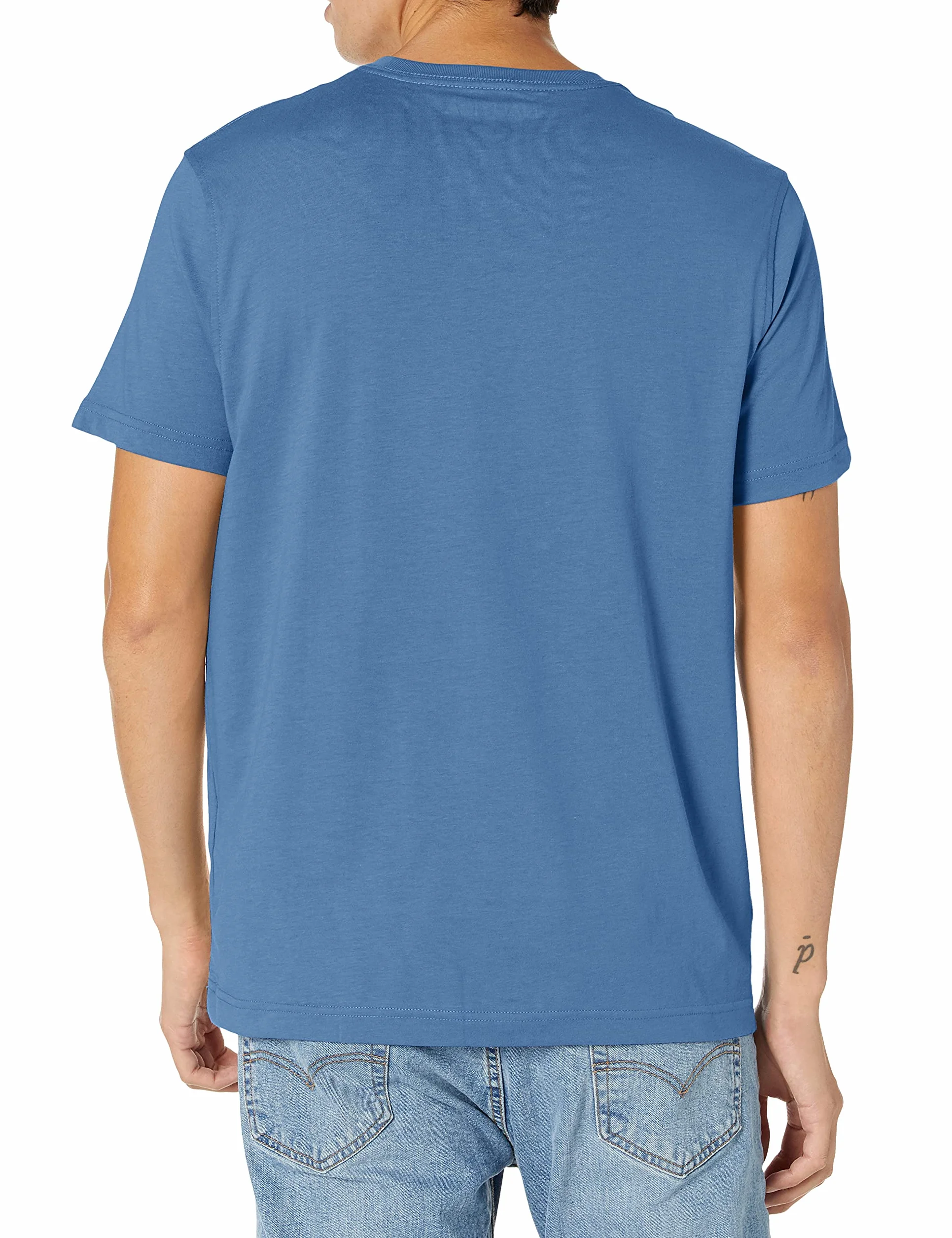 Nautica Koszulka Mężczyźni Short Sleeve Solid Crew Neck T-Shirt