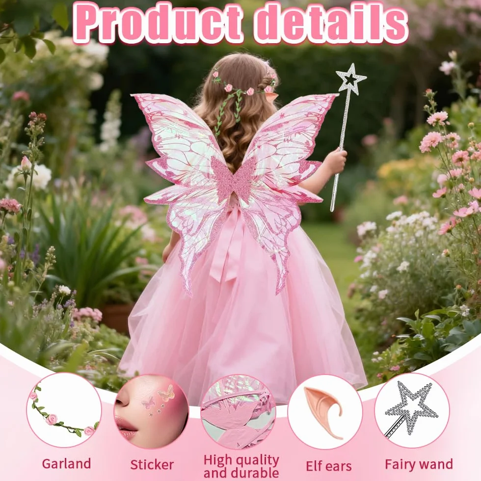 Skrzydła wróżki,Skrzydła motyla, skrzydła elfa,Fairy Wings
