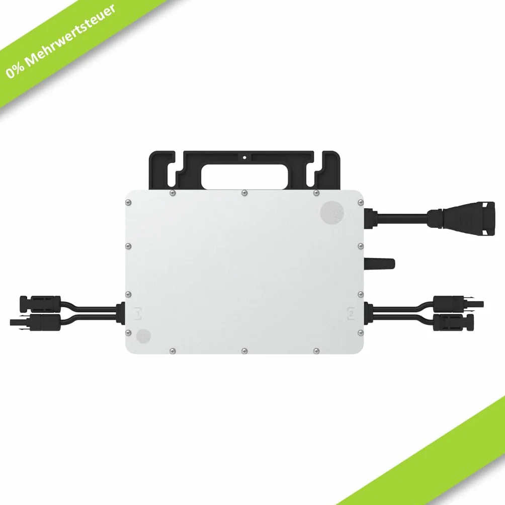 GreenSun Solar HMS-800W-2T Hoymiles kuchenka mikrofalowa z wbudowanym WiFi 800 W z możliwością dławienia do 600 W łącznie z kablem 5 m BC05 (0% VAT dla klientów prywatnych)