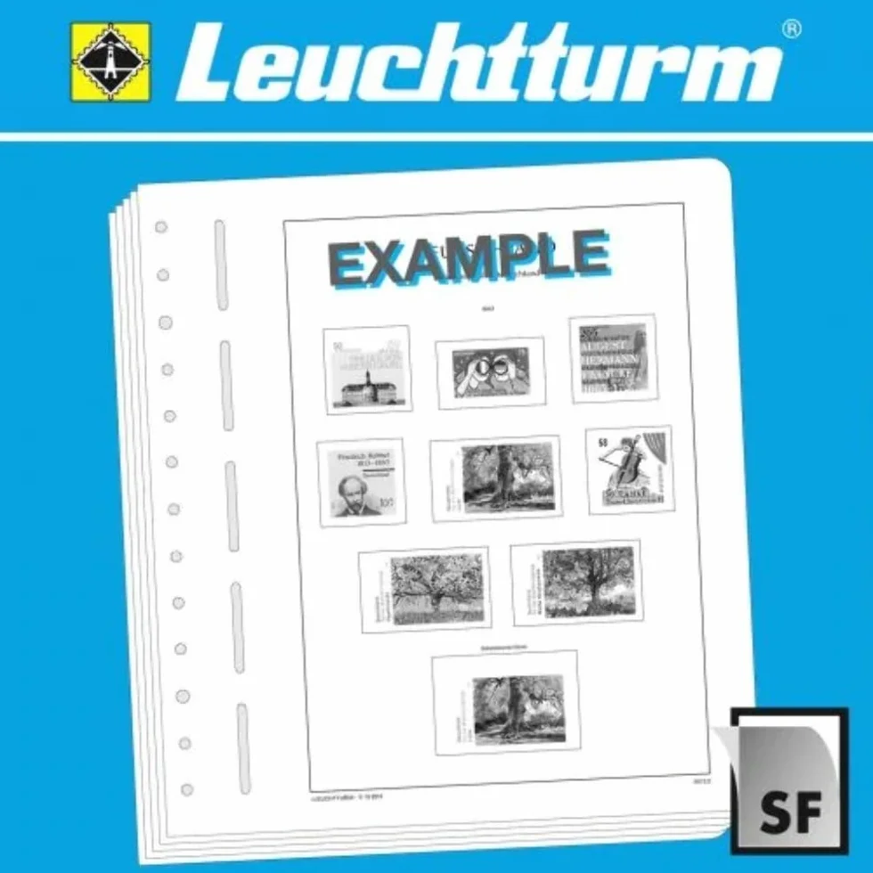 Leuchtturm Formularz 23BPSF Berlin poziomy. Para 1959-90