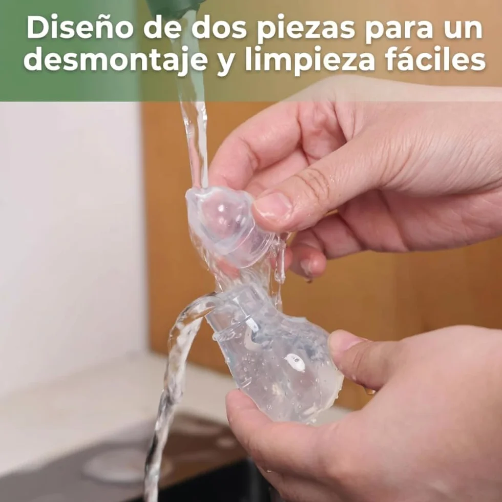 Haakaa Silikonowy aspirator do nosa dla niemowląt, strzykawka z żarówką do nosa, łatwy do ściskania nos dziecka, noworodek i maluch - silikon wolny od BPA
