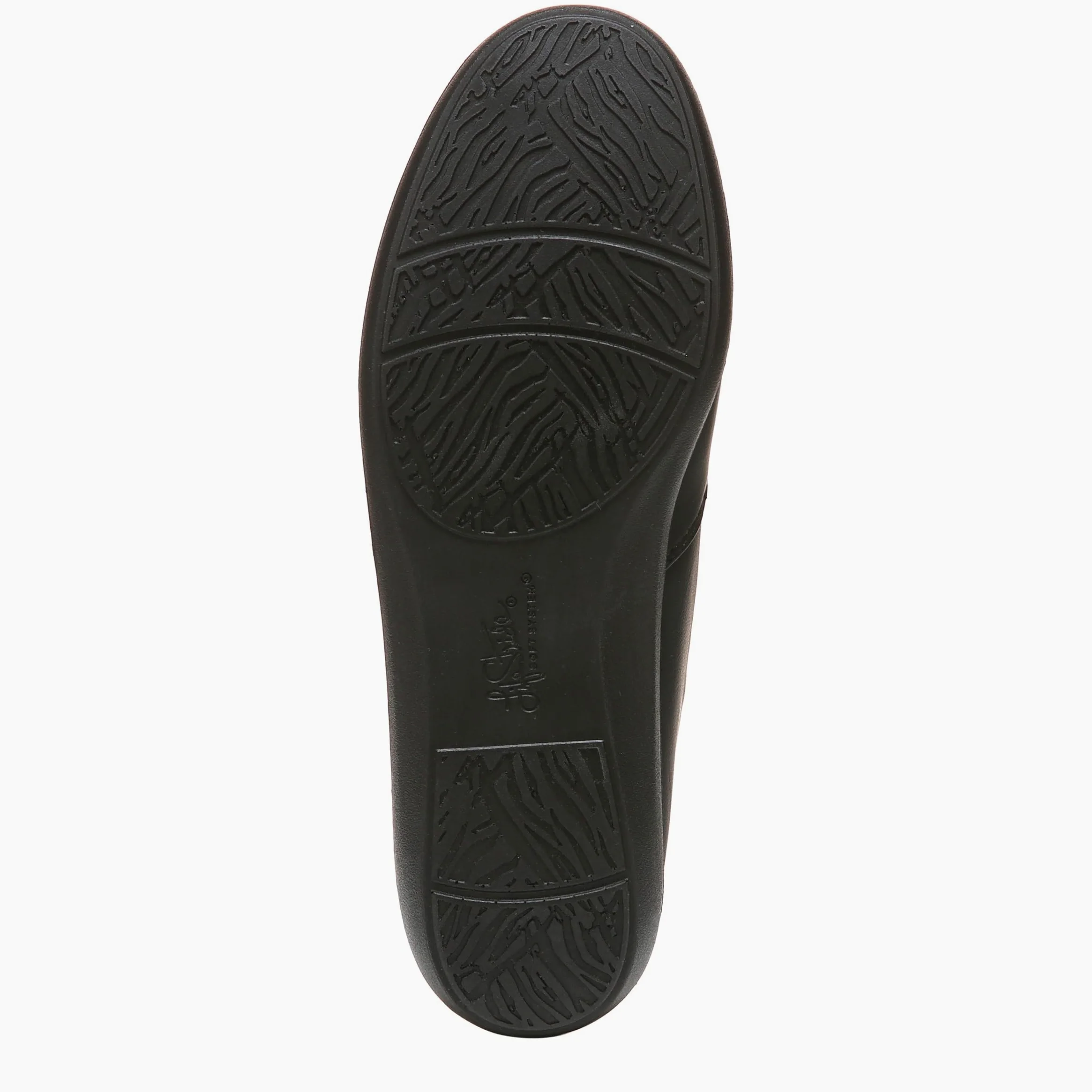 LifeStride Womens Notorious Ballet Flat, Black, 8.5 US