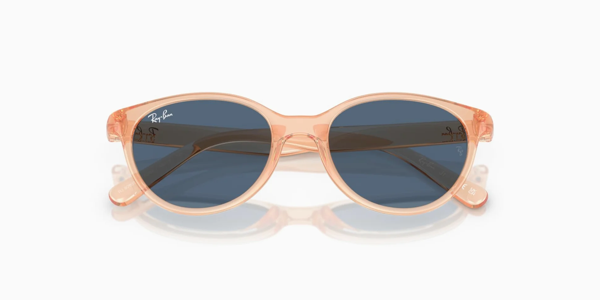 Ray-Ban Owalne okulary przeciwsłoneczne Rj9080s