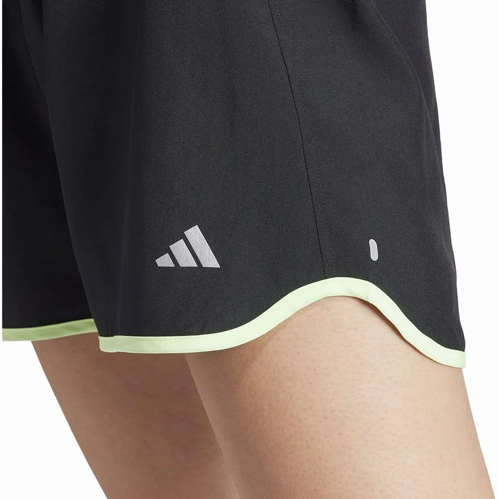 adidas Damskie szorty Run It, XS, 3 cale czarne, Czarny, XS
