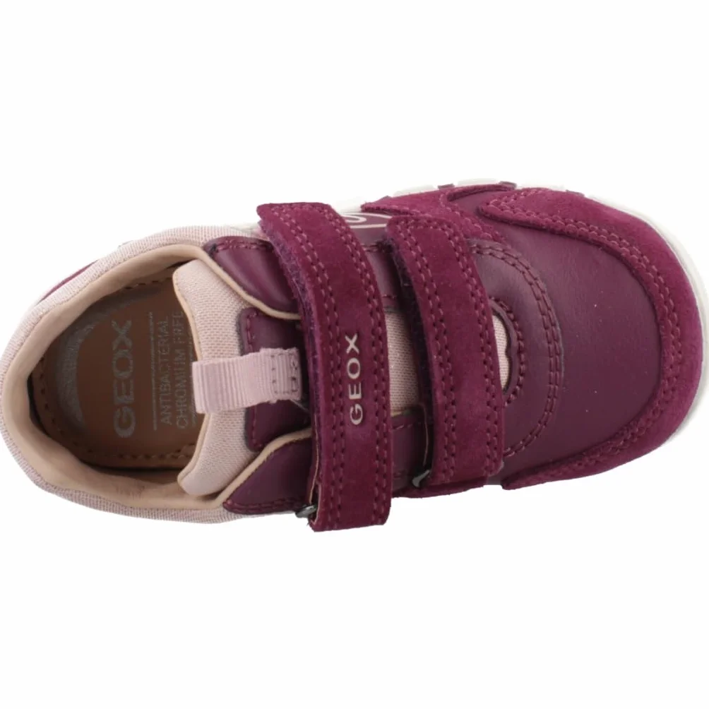 Geox Dziewczynki B Iupidoo GirlButy First Walker Shoe
