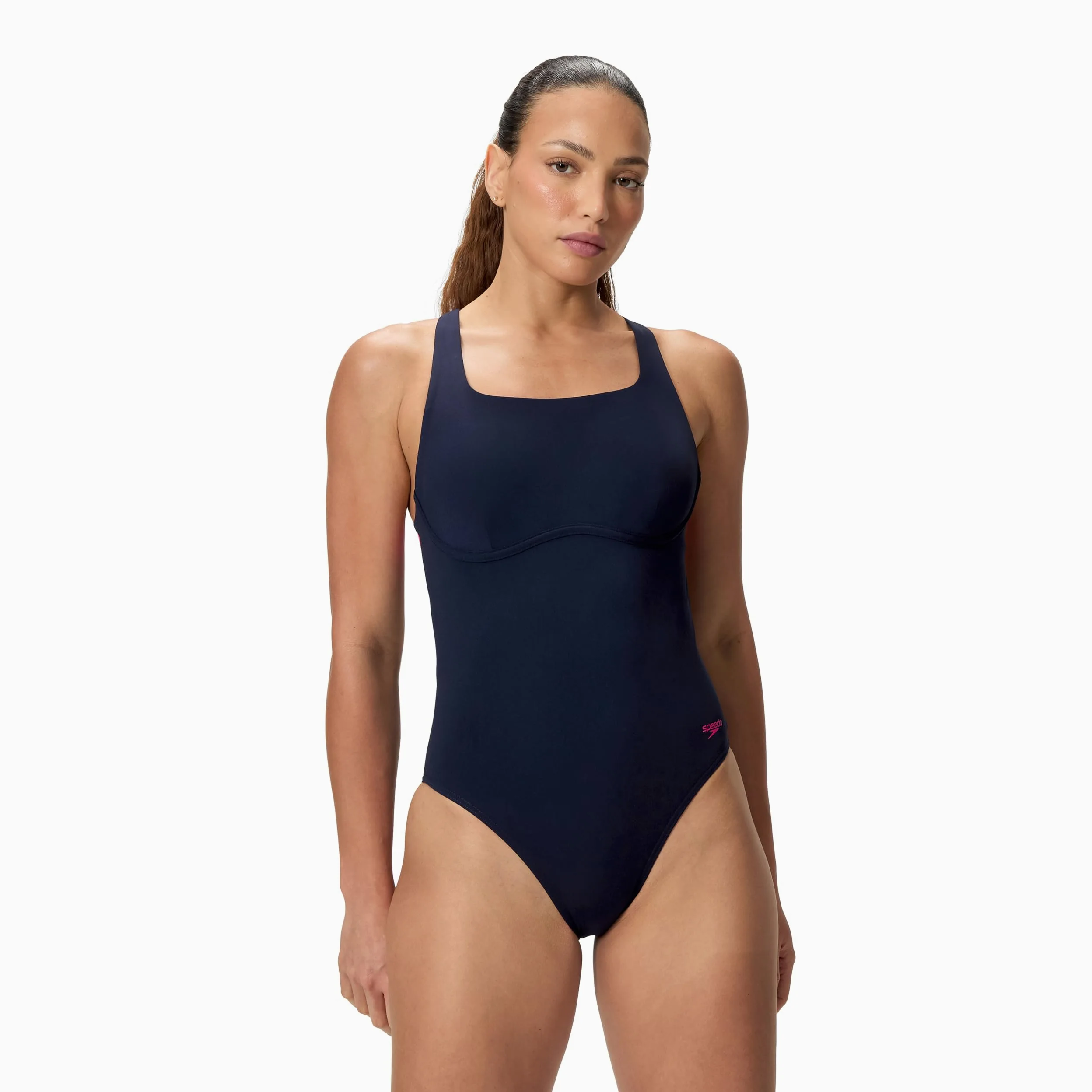Speedo Strój kąpielowy Kobiety Solid Flex Band One Piece