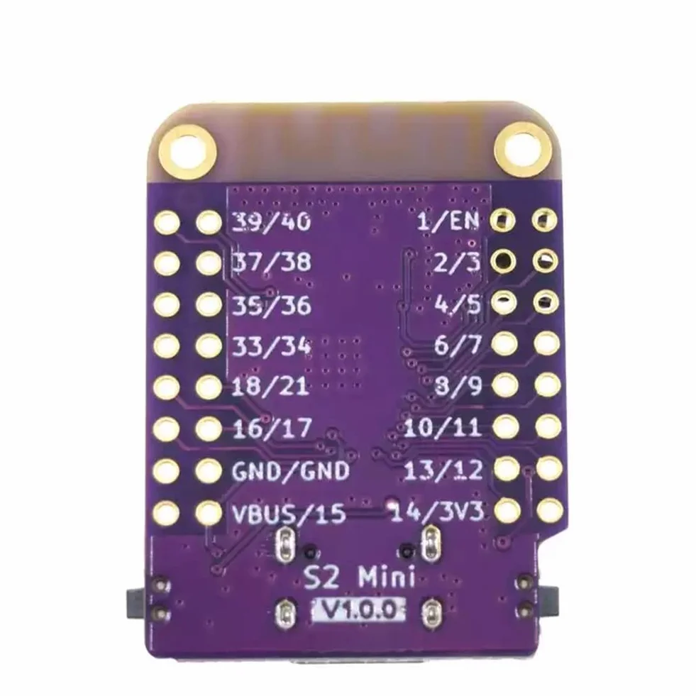 ESP32 S2 Mini V1.0.0 WiFi IOT Board Based ESP32-S2FN4R2 ESP32-S2 4MB Flash 2MB PSRAM do MicroPython/