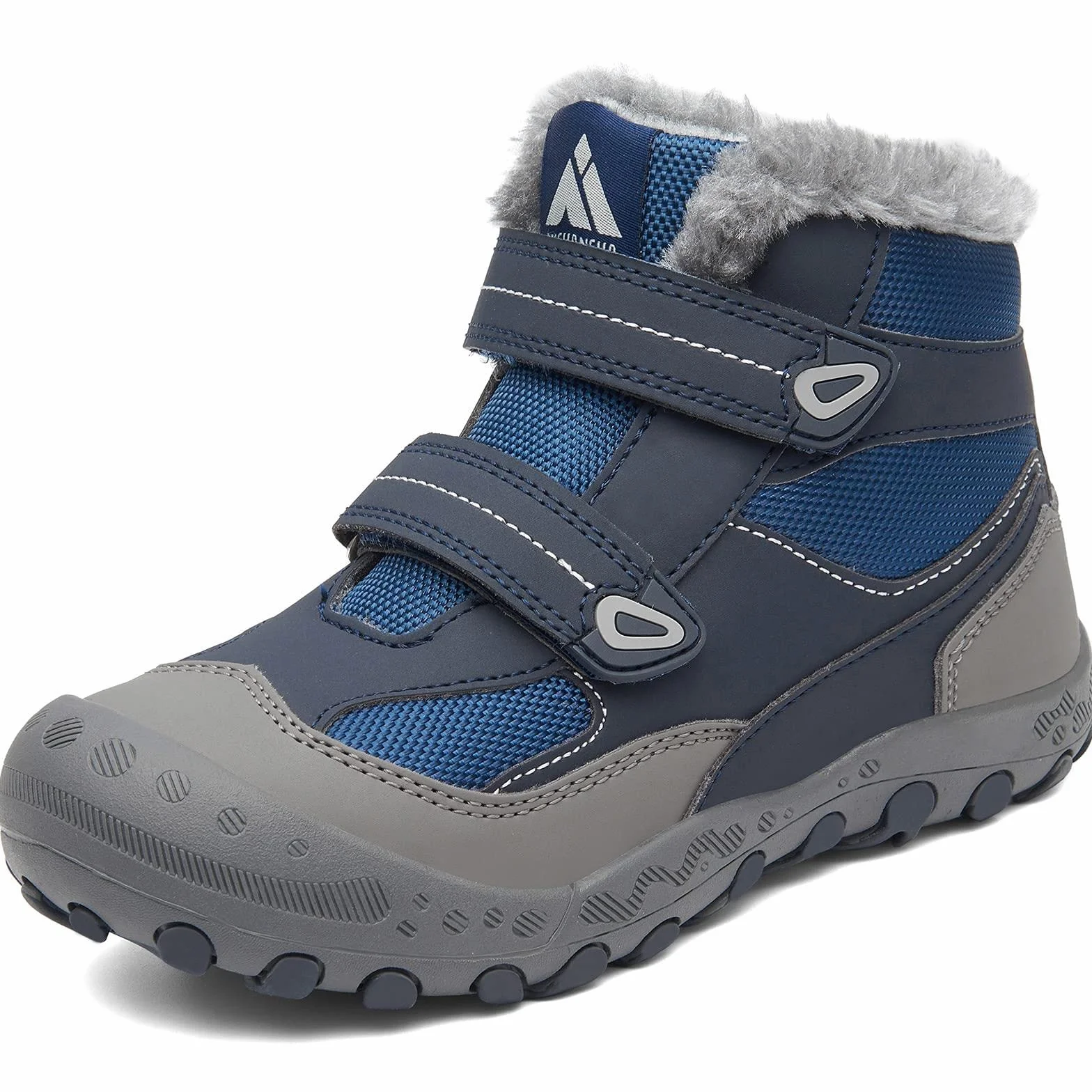 Mishansha Buty zimowe unisex dla dzieci, Granatowy, 28 EU