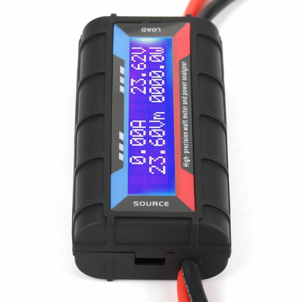 4.8V ~ 60V 150A Watomierz o Wysokiej Dokładności do Panelu Słonecznego, Watomierz Słoneczny Watomierz Analizator Mocy Wyświetlacz Miernika Mocy 12 V Watomierz Miernik Napięcia
