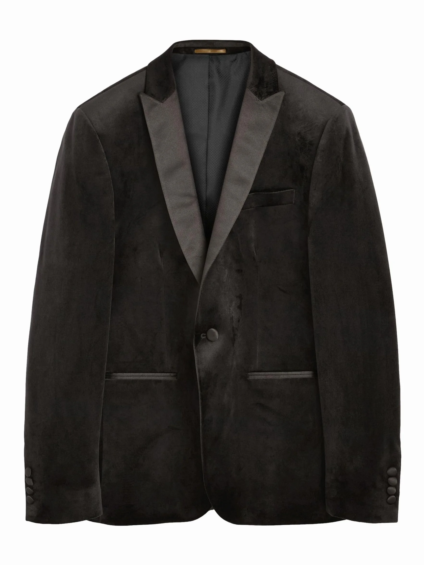NEXT Aksamitna marynarka typu blazer o dopasowanym kroju