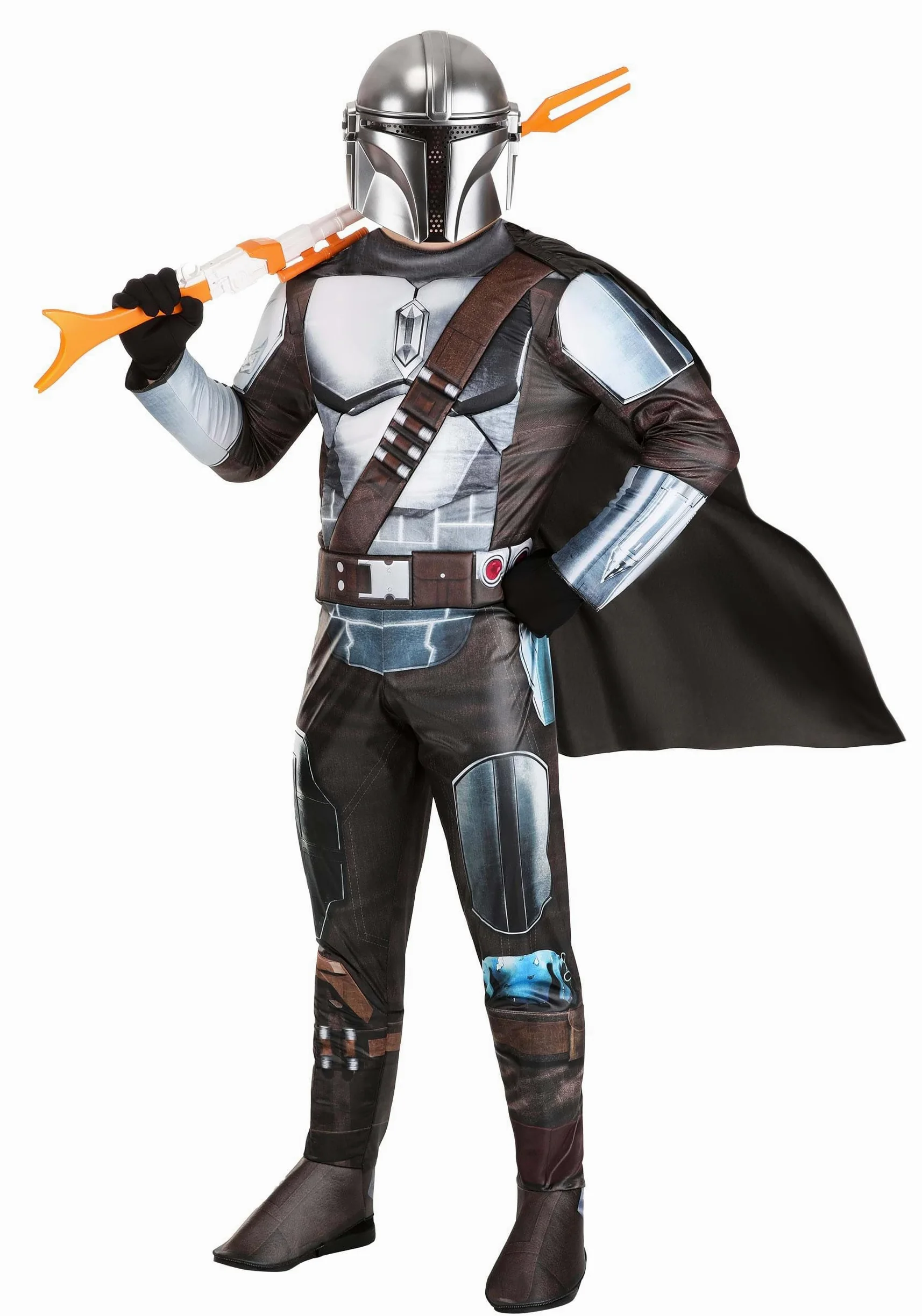 STAR WARS Deluxe kostium mandaloriański dla dorosłych, męski kostium na Halloween, oficjalna licencja