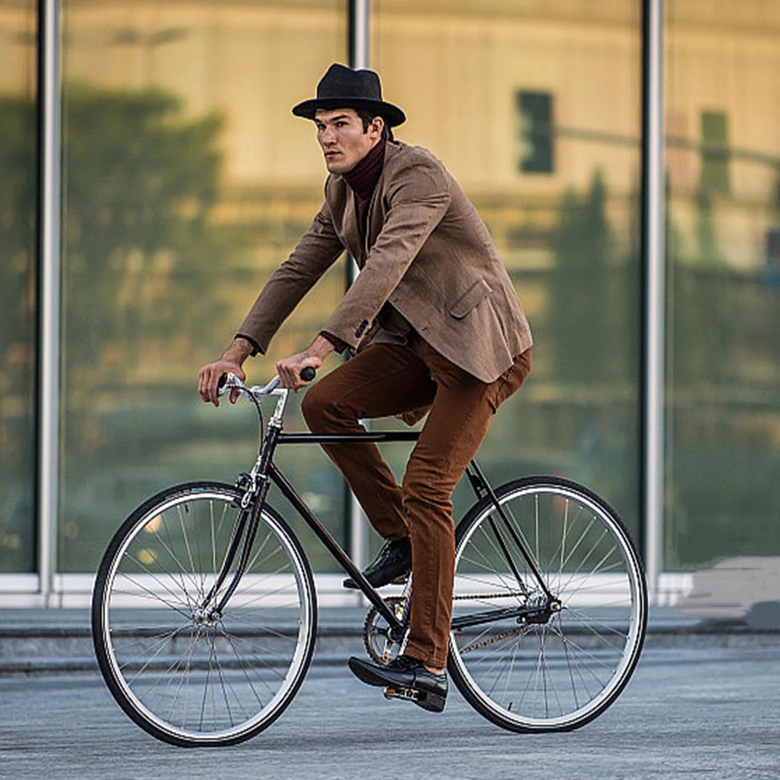 HEYANN Klasyczny kapelusz Fedora z szerokim rondem z klamrą do paska, filcowy kapelusz Trilby, kapelusz panamski, kapelusz jazzowy dla kobiet i mężczyzn