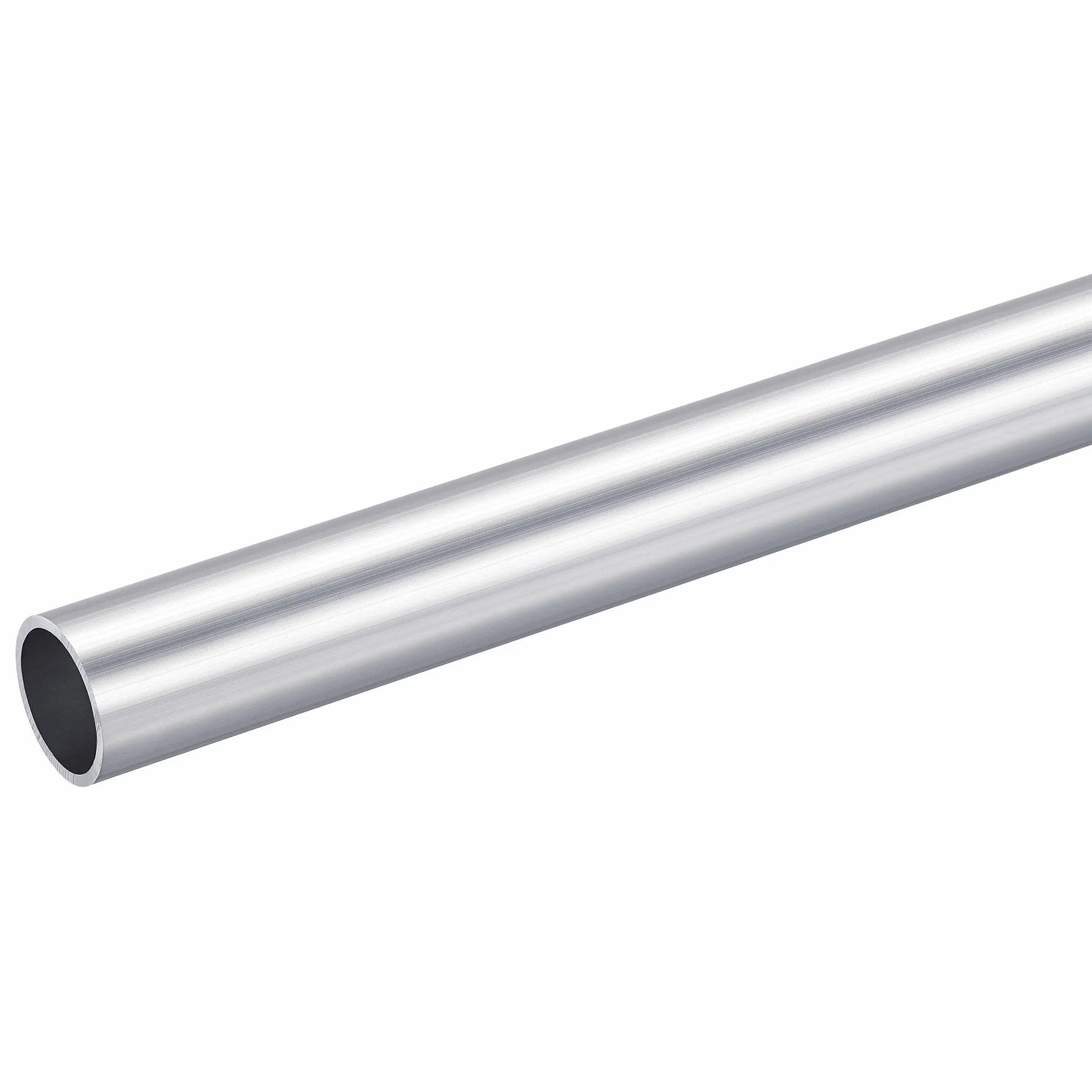 sourcing map 6063 aluminiowa rura okrągła 20 mm AD 17 mm średnica wewnętrzna 200 mm długość rury